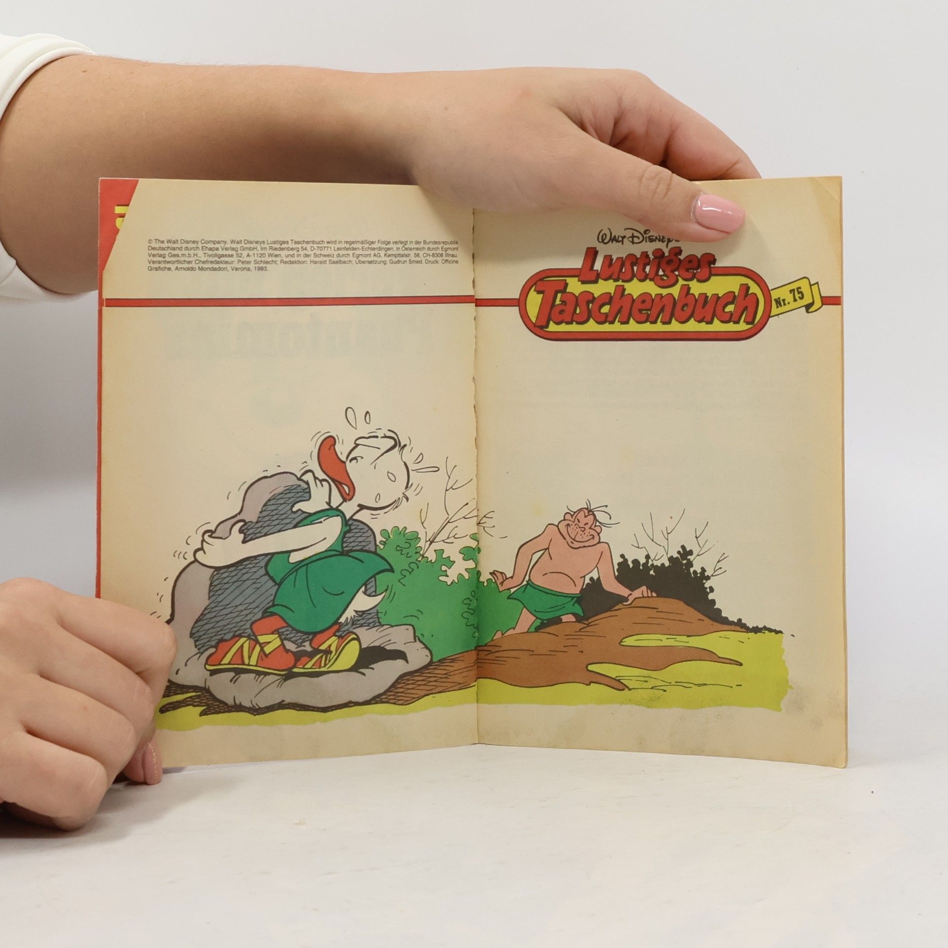 Walt Disney Lustiges Taschenbuch 75. Ferien mit Phantomias