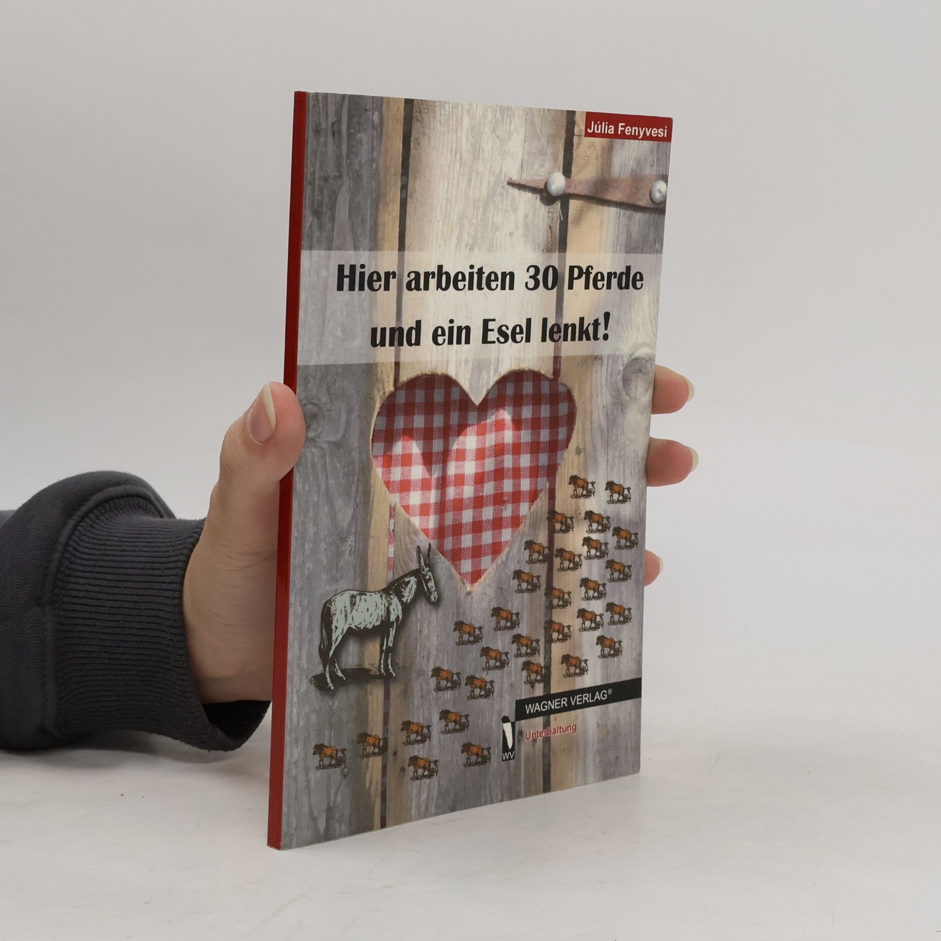 Hier arbeiten 30 Pferde und ein Esel lenkt!