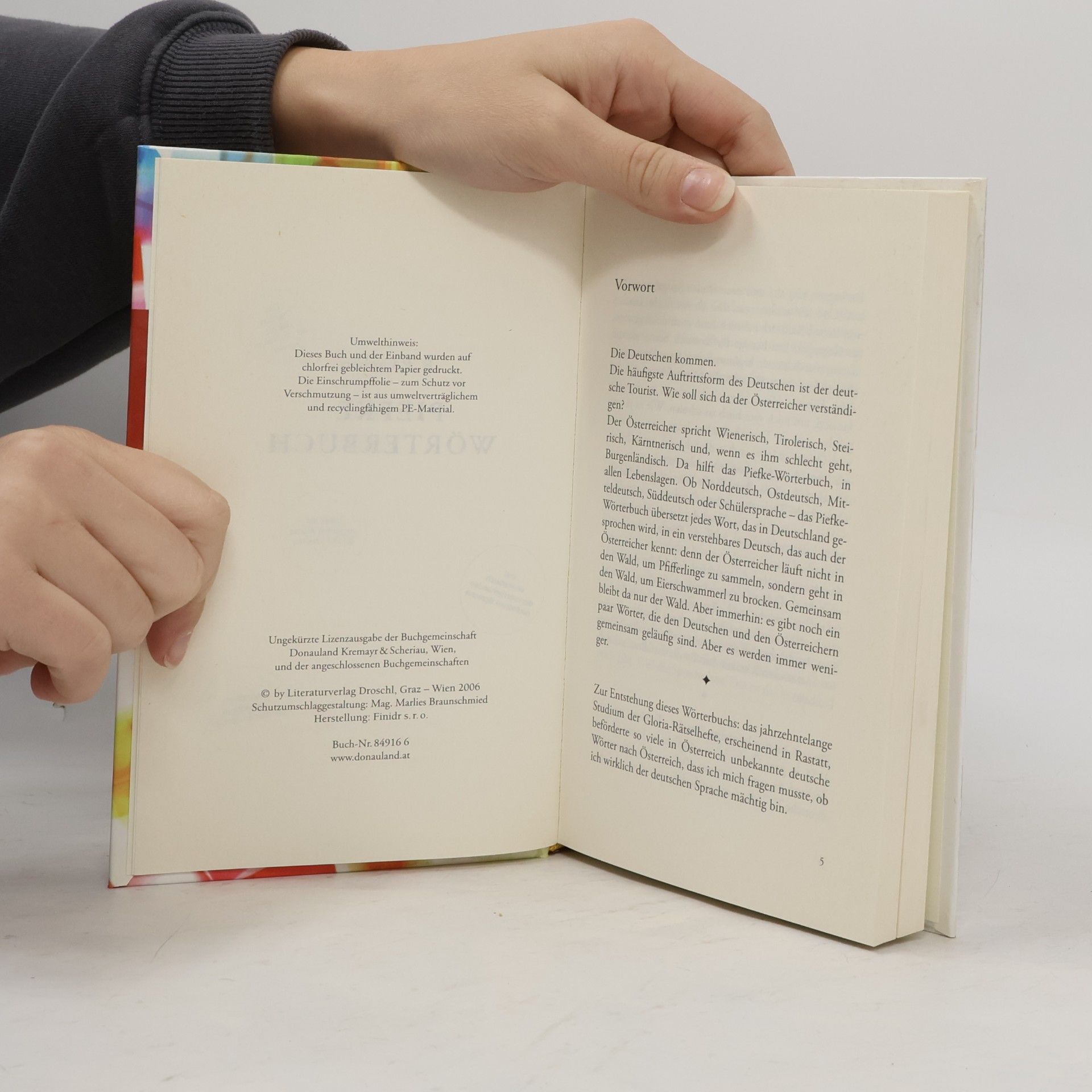 Reinhard P. Gruber Grubers Piefke-Wörterbuch
