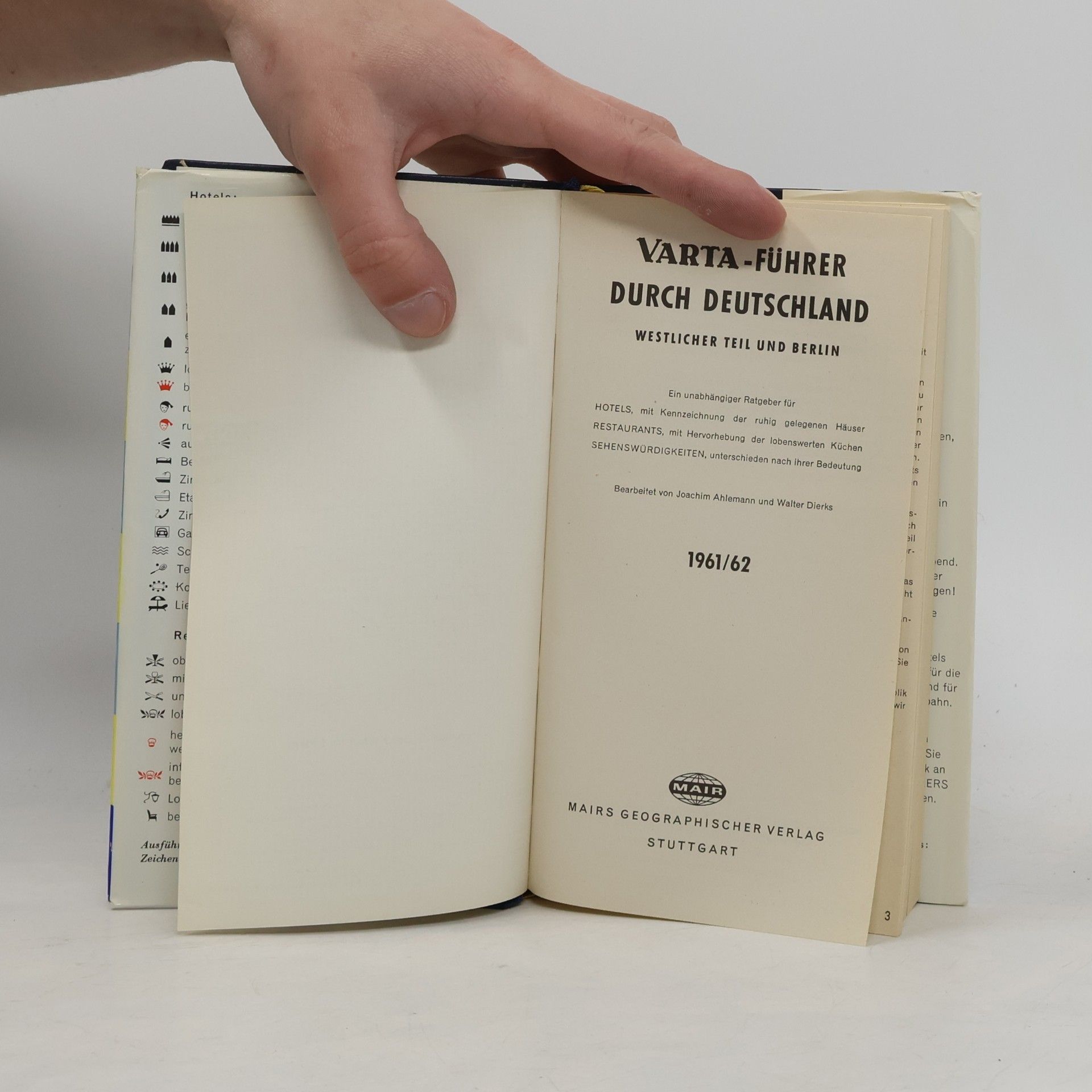 Autorenkollektiv Varta-Führer durch Deutschland 1961/62