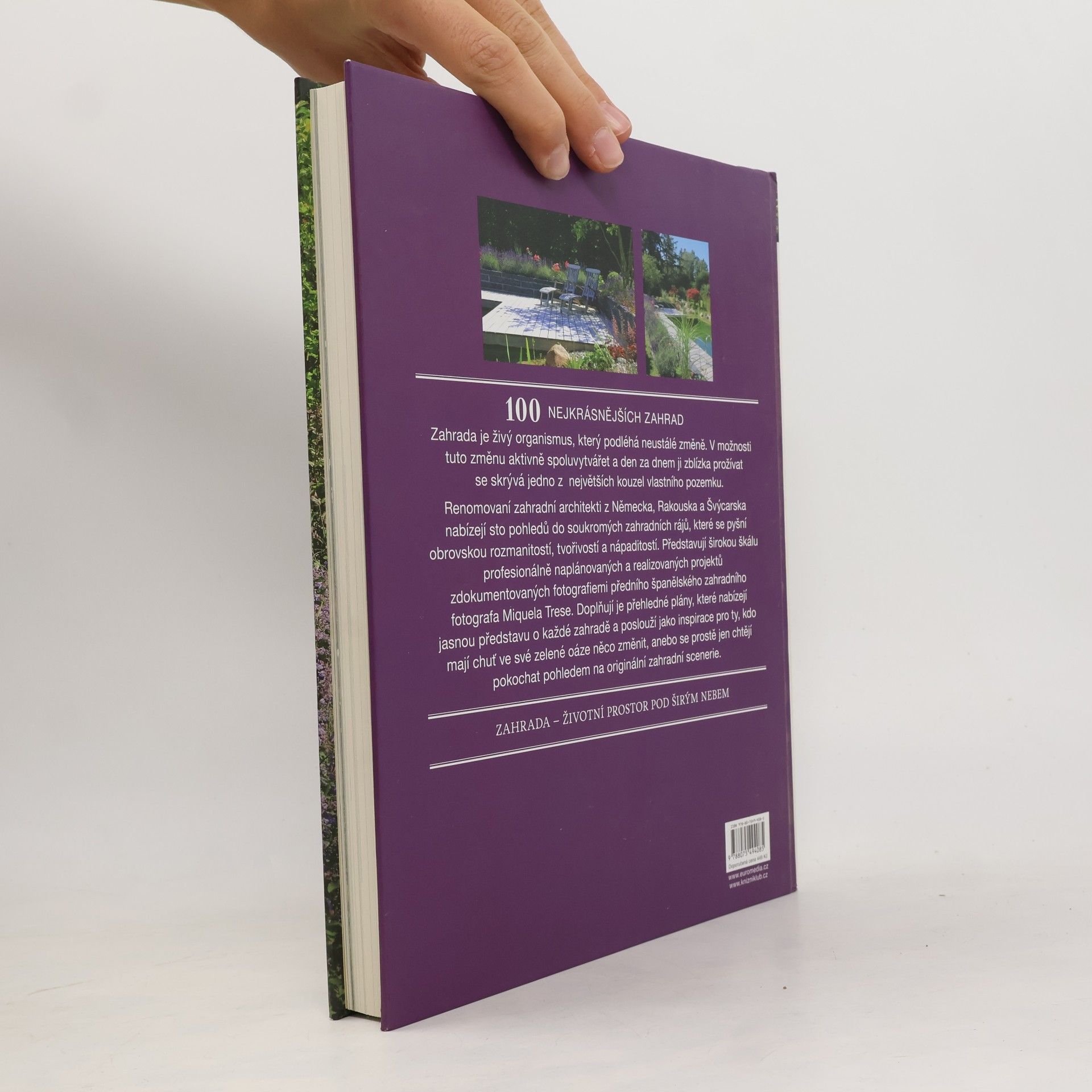 Autorenkollektiv 100 nejkrásnějších zahradních projektů