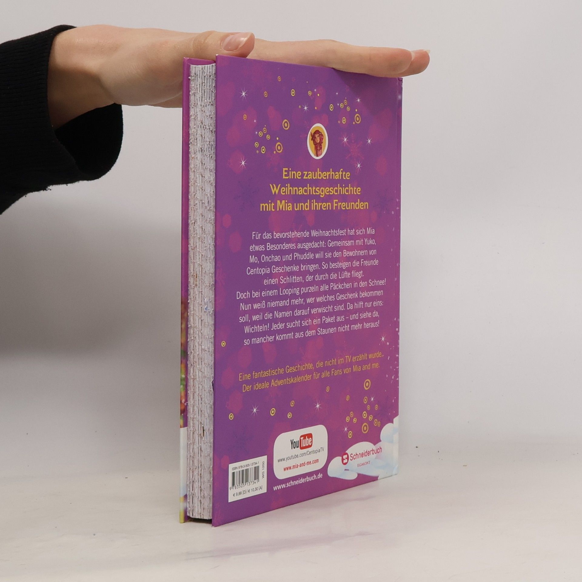 Isabella Mohn Mia and Me: Weihnachten bei den Einhörnern (Adventskalenderbuch)