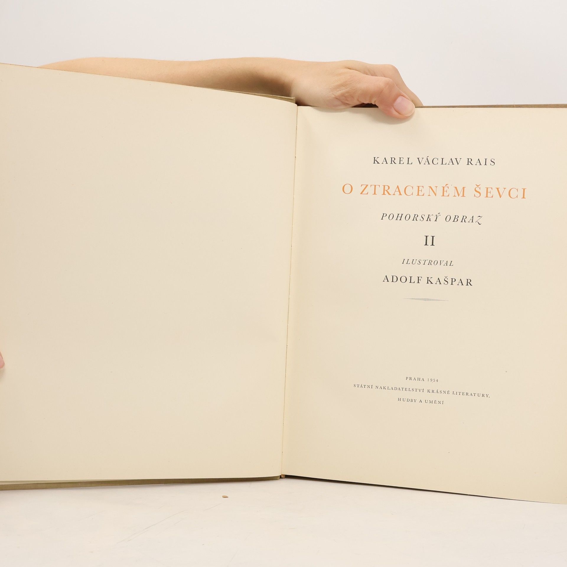 Karel Václav Rais O ztraceném ševci II