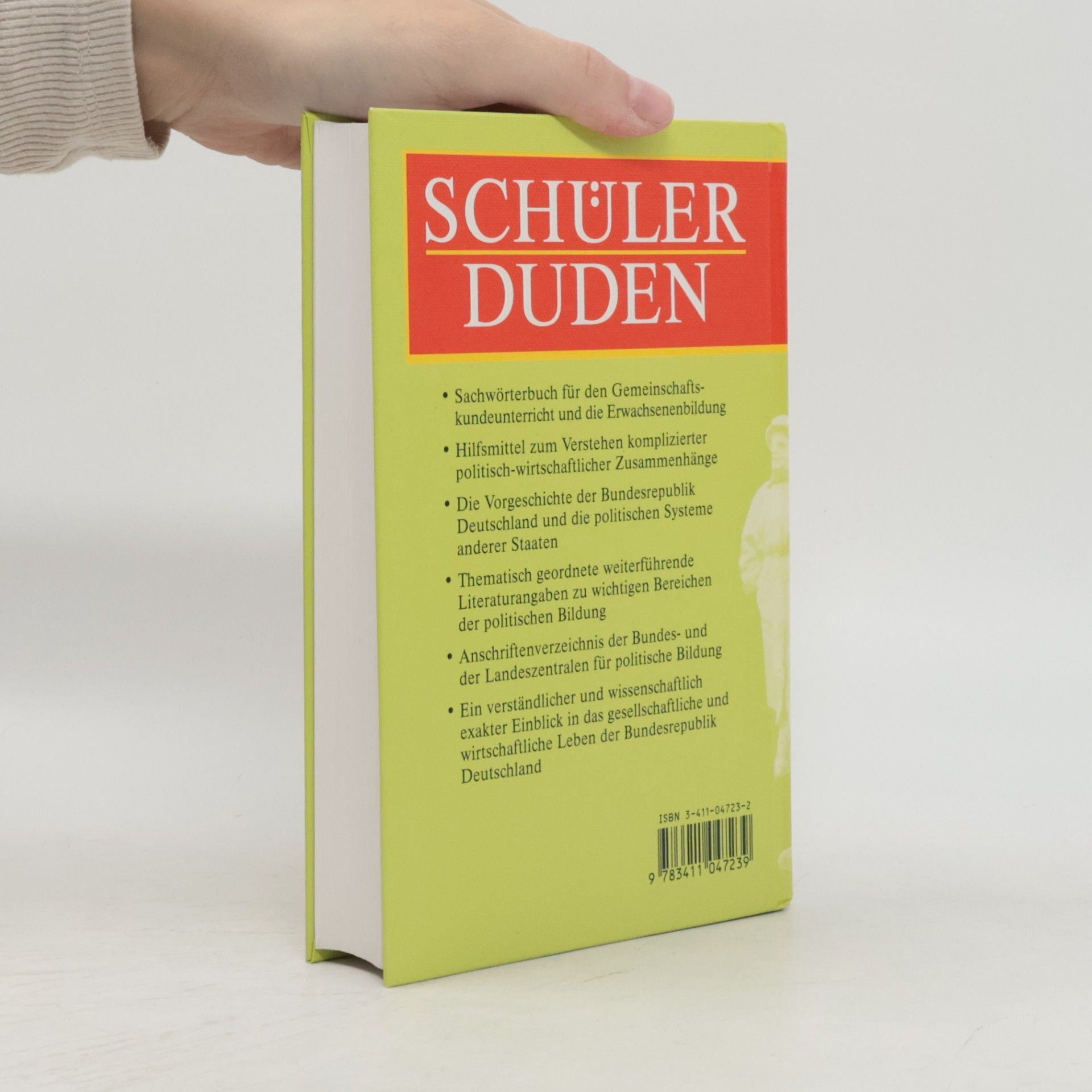 Hede Prehl Schülerduden. Politik und Gesellschaft