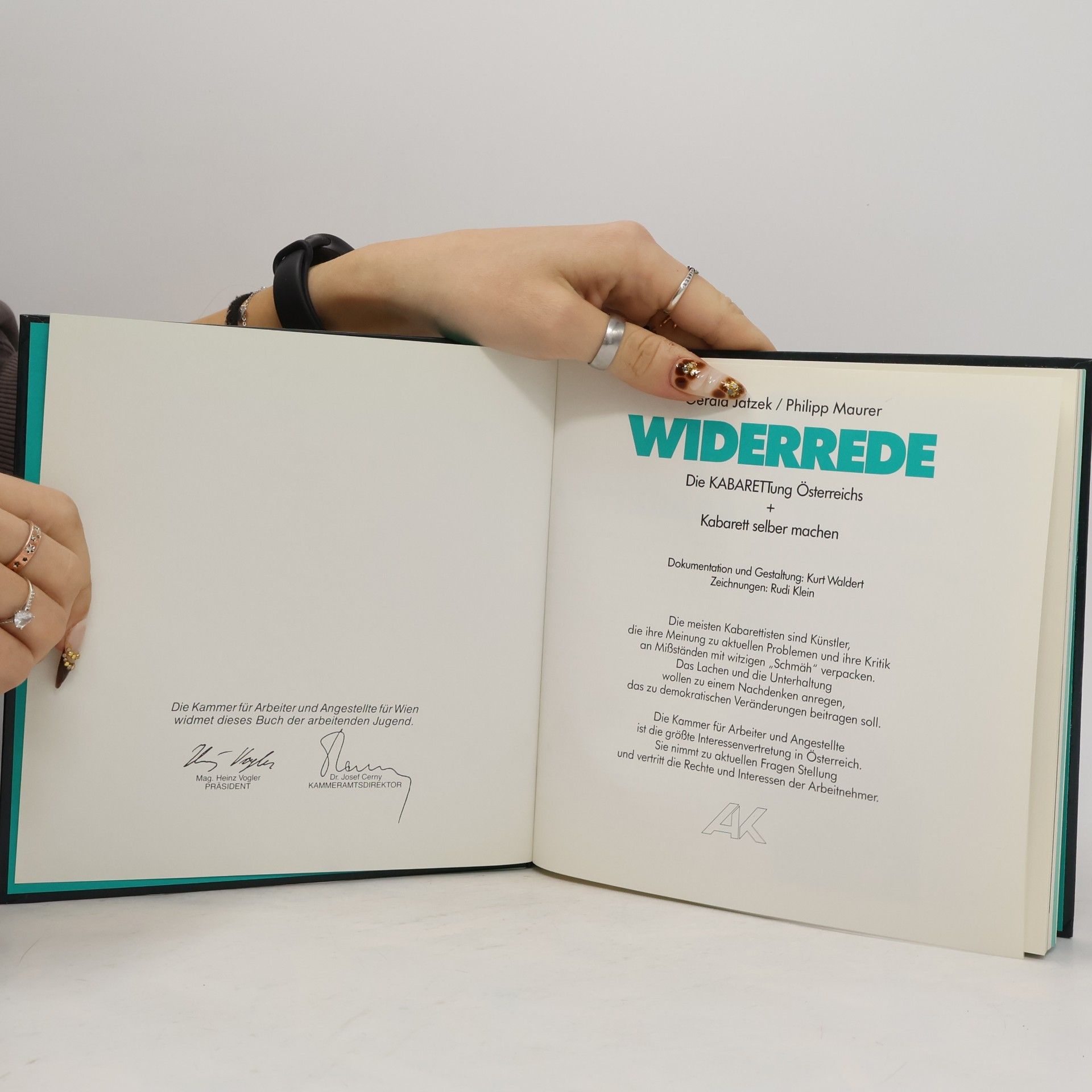 Gerald Jatzek Widerrede die Kabarettung Österreichs