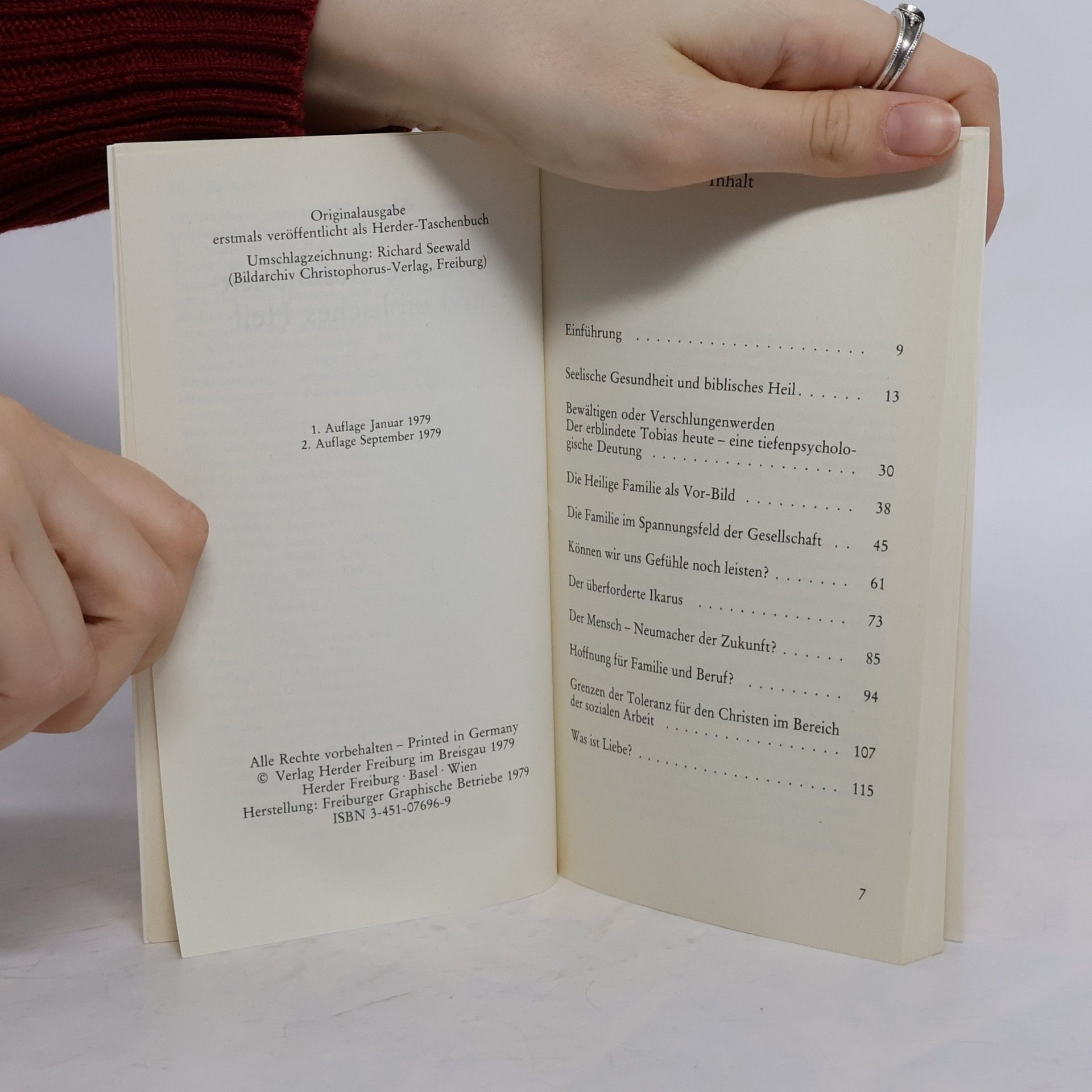 Christa Meves Seelische Gesundheit und biblisches Heil