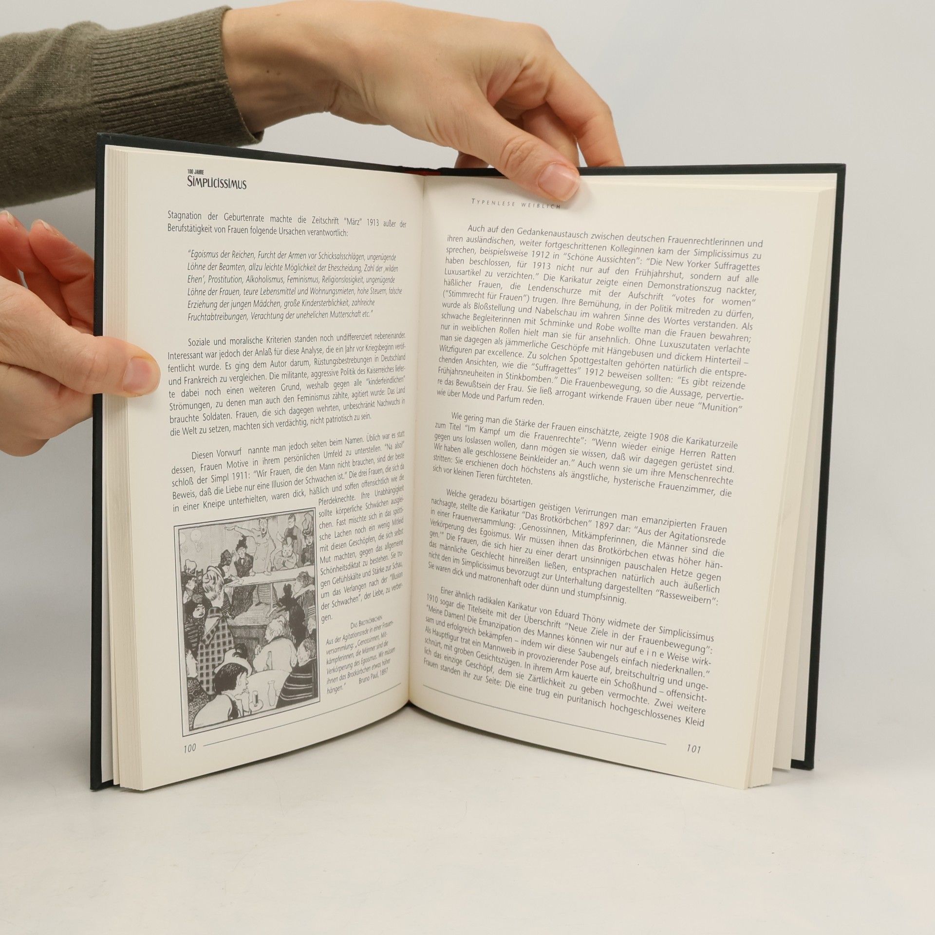 Bruni Mahlberg Gräper Starke Typen : 100 Jahre Simplicissimus