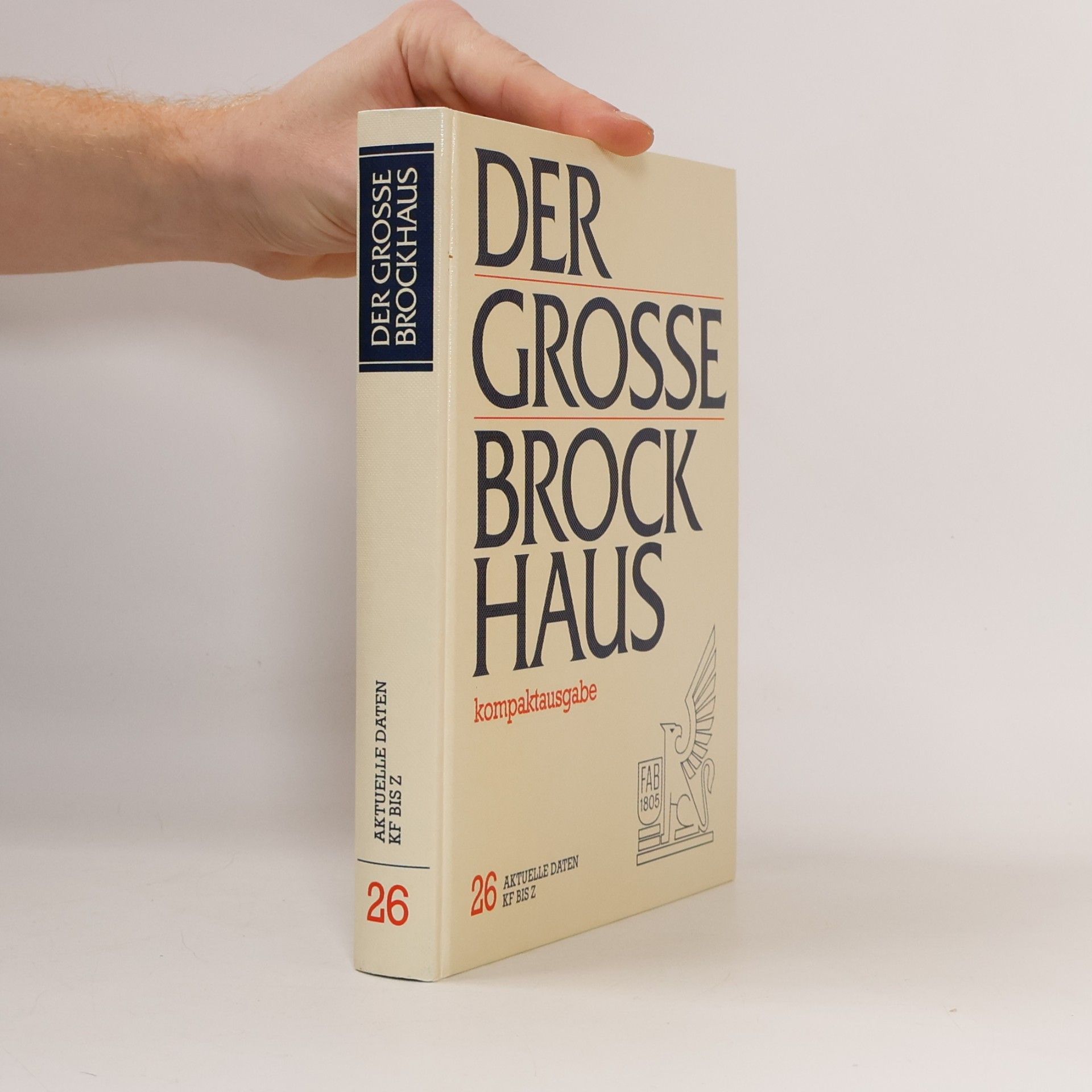 Autorenkollektiv Der Grosse Brockhaus 26. Kf-Z