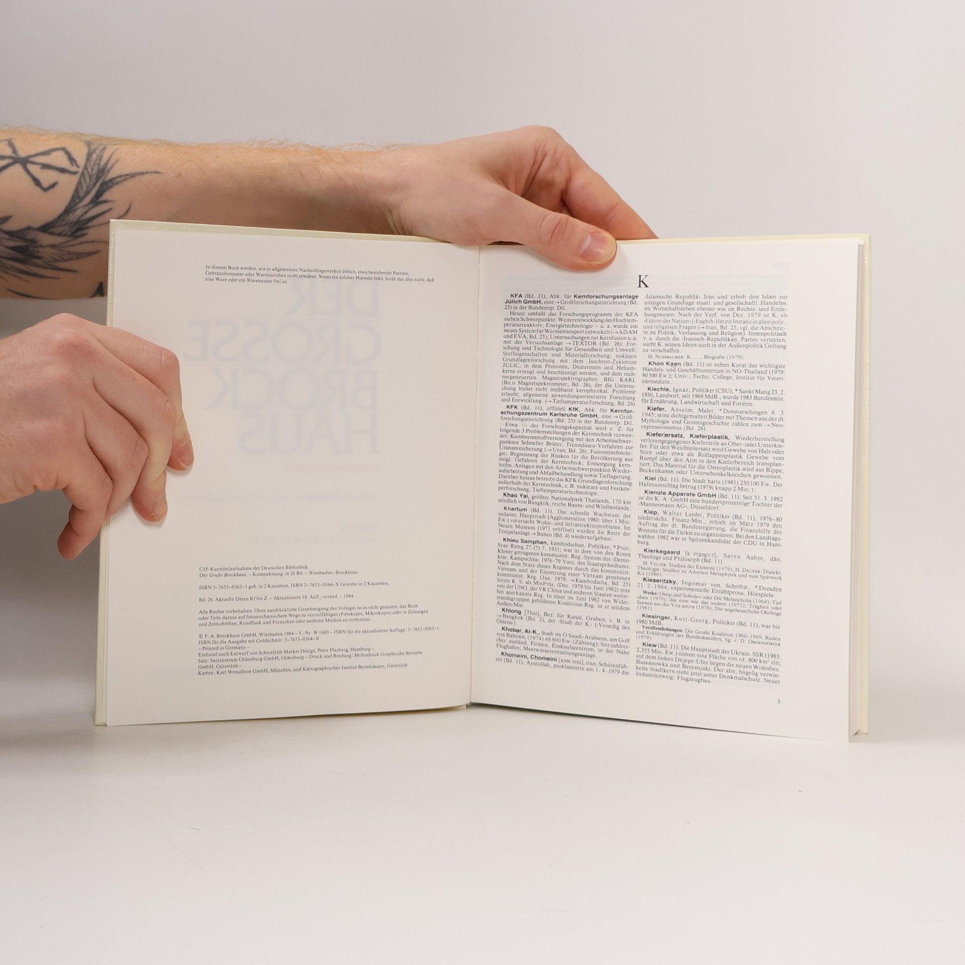 Autorenkollektiv Der Grosse Brockhaus 26. Kf-Z