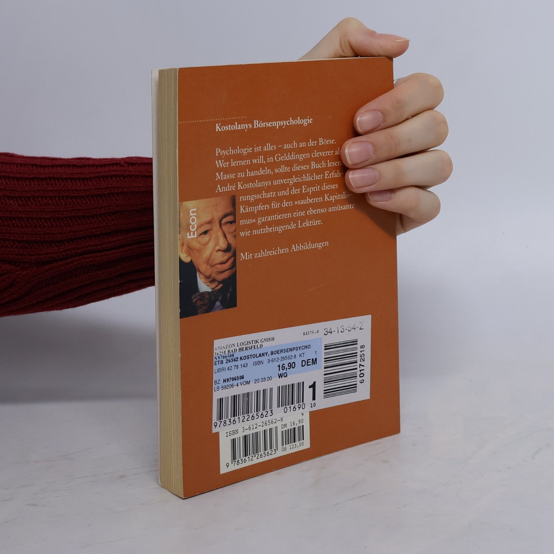 André Kostolany Kostolanys Börsenpsychologie