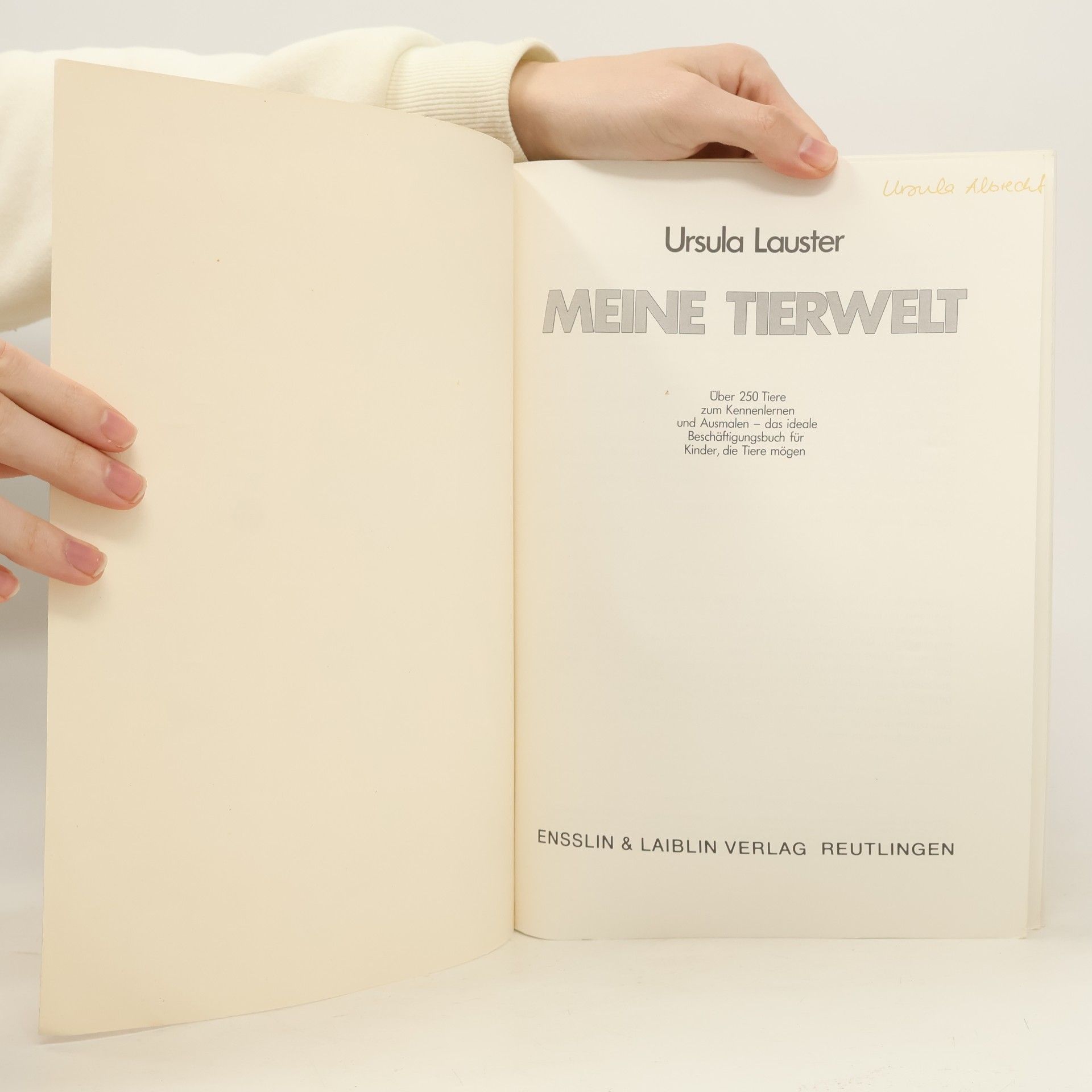 Ursula Lauster Meine Tierwelt