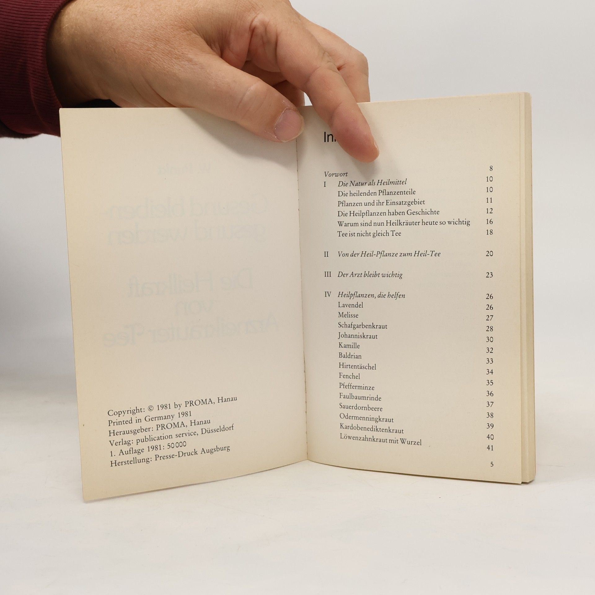 Various authors Die Heilkraft von Arzneikräuter Tee