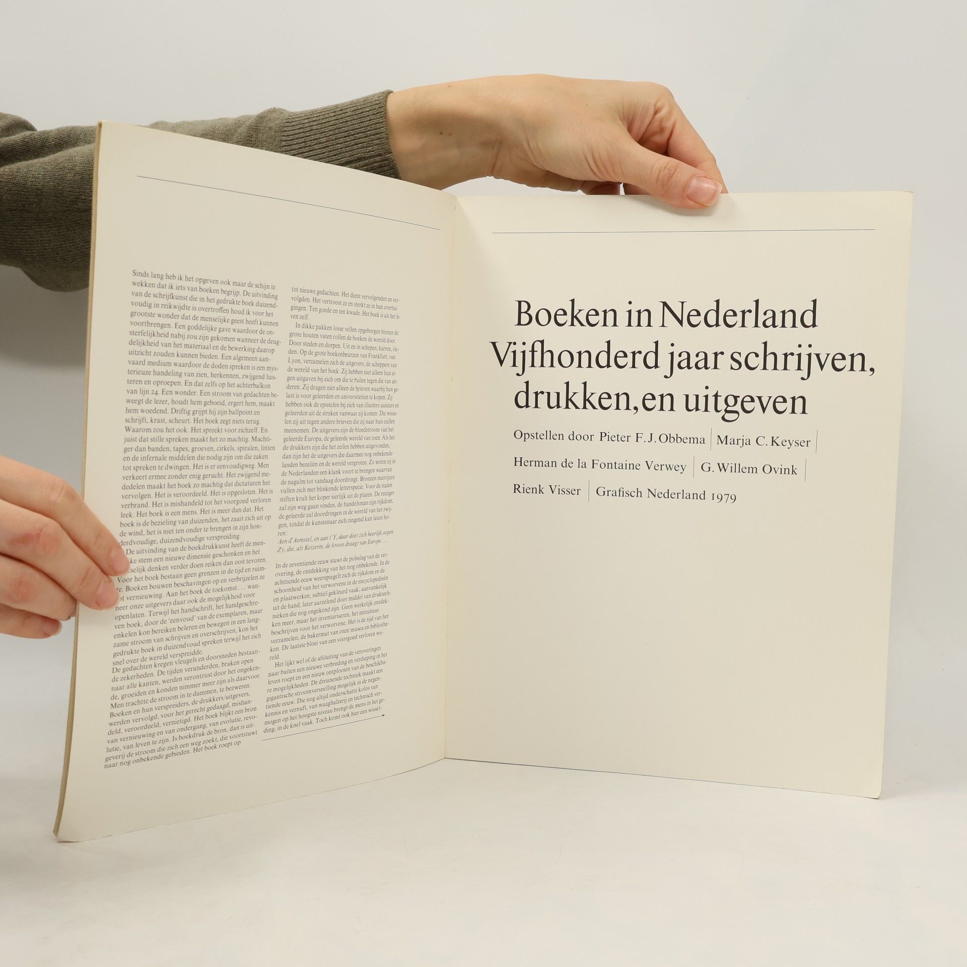 Pieter F. J. Obbema Boeken in Nederland
