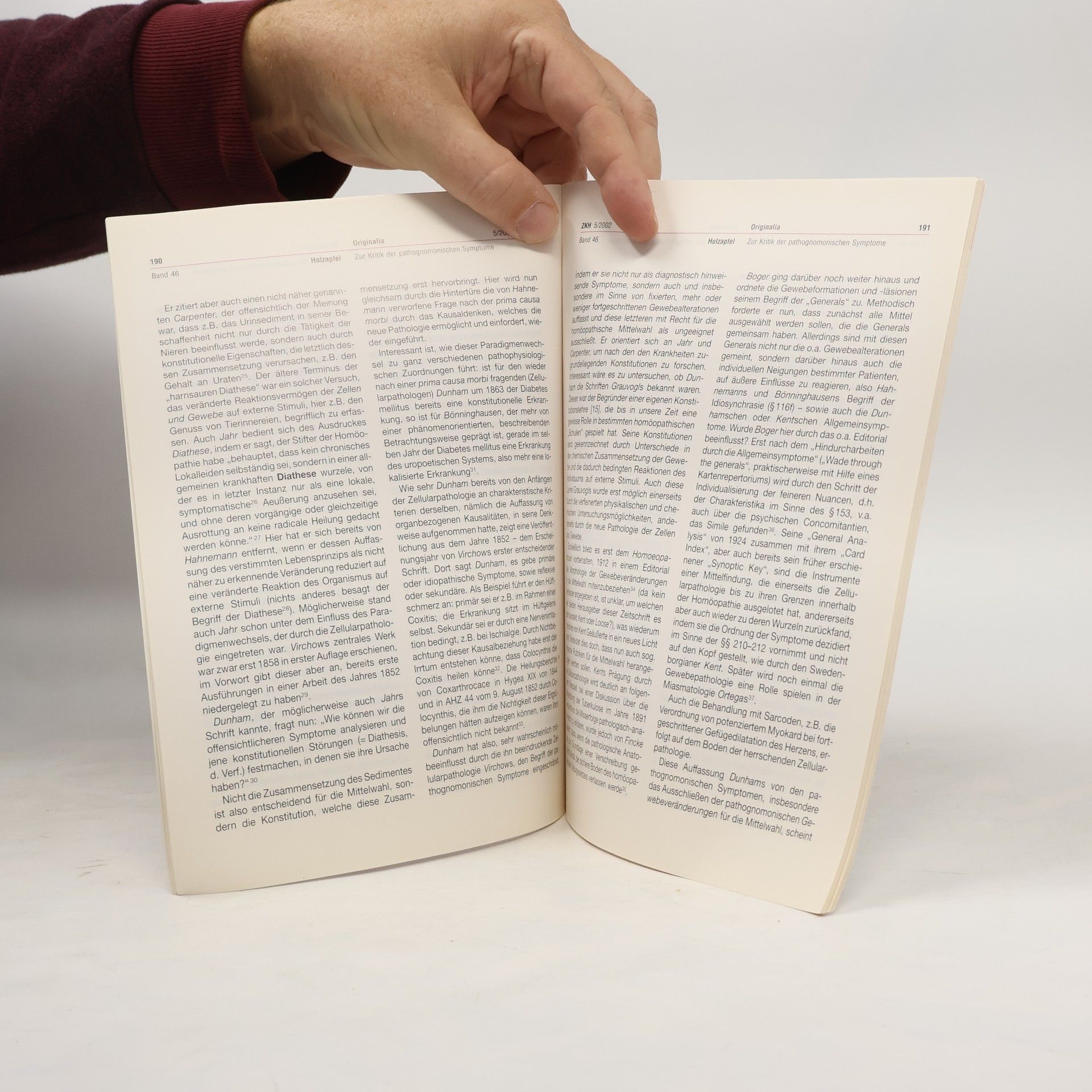 Autorenkollektiv Zeitschrift für Klassische Homöopathie
