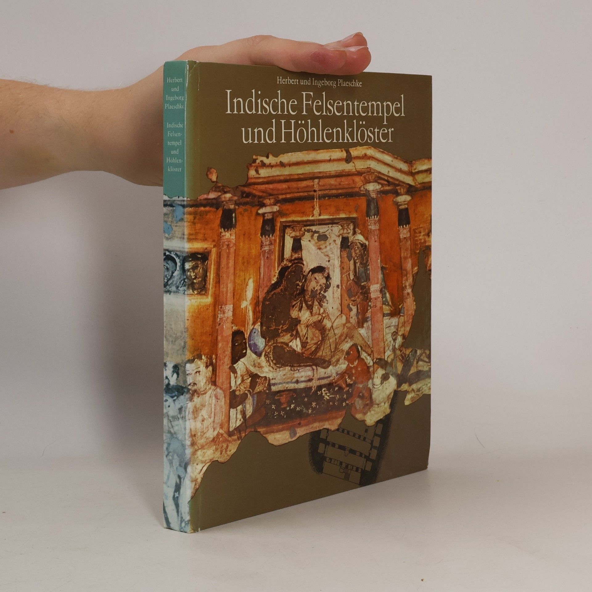 Indische Felsentempel und Höhlenklöster