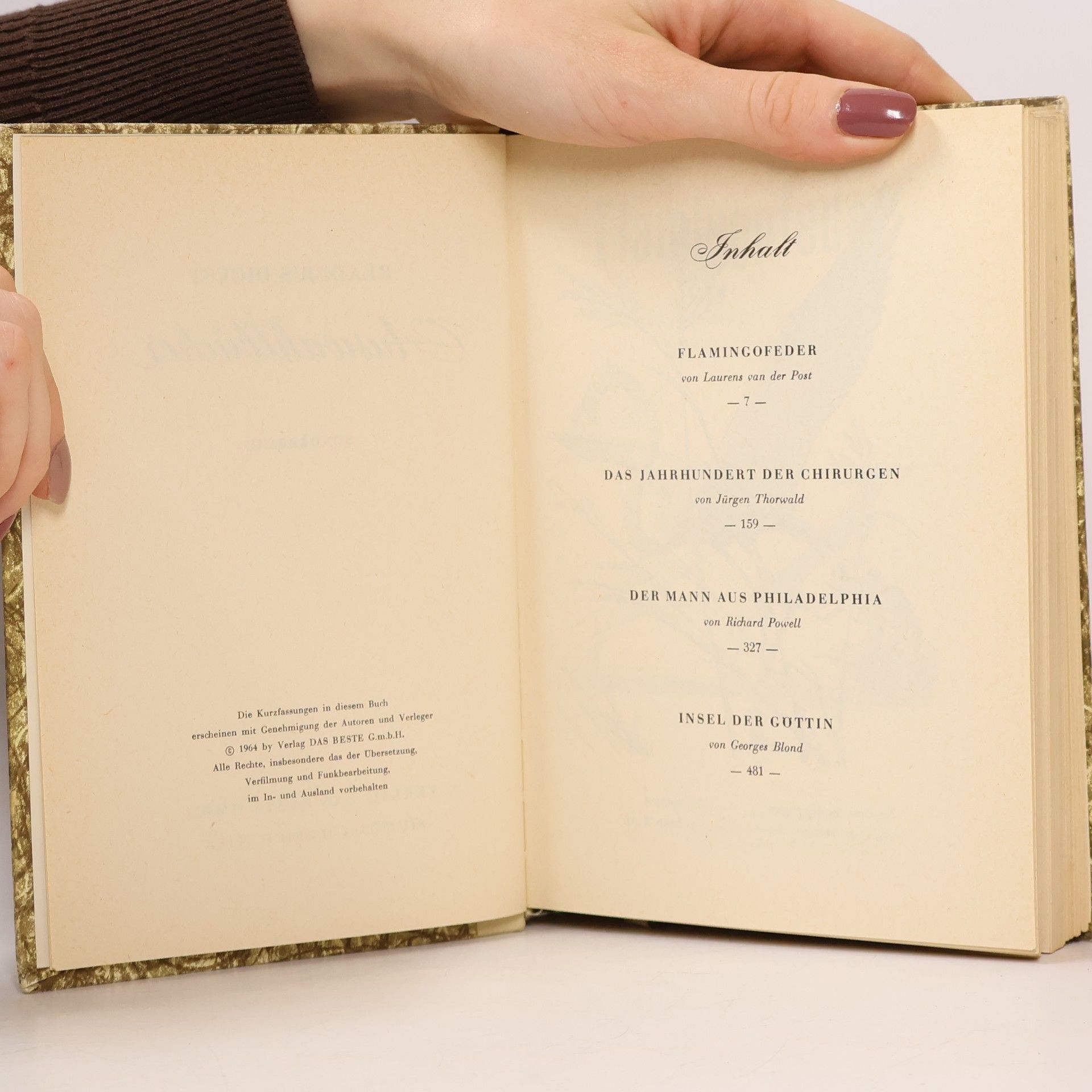 Laurens van der Post Reader's Digest Auswahlbücher