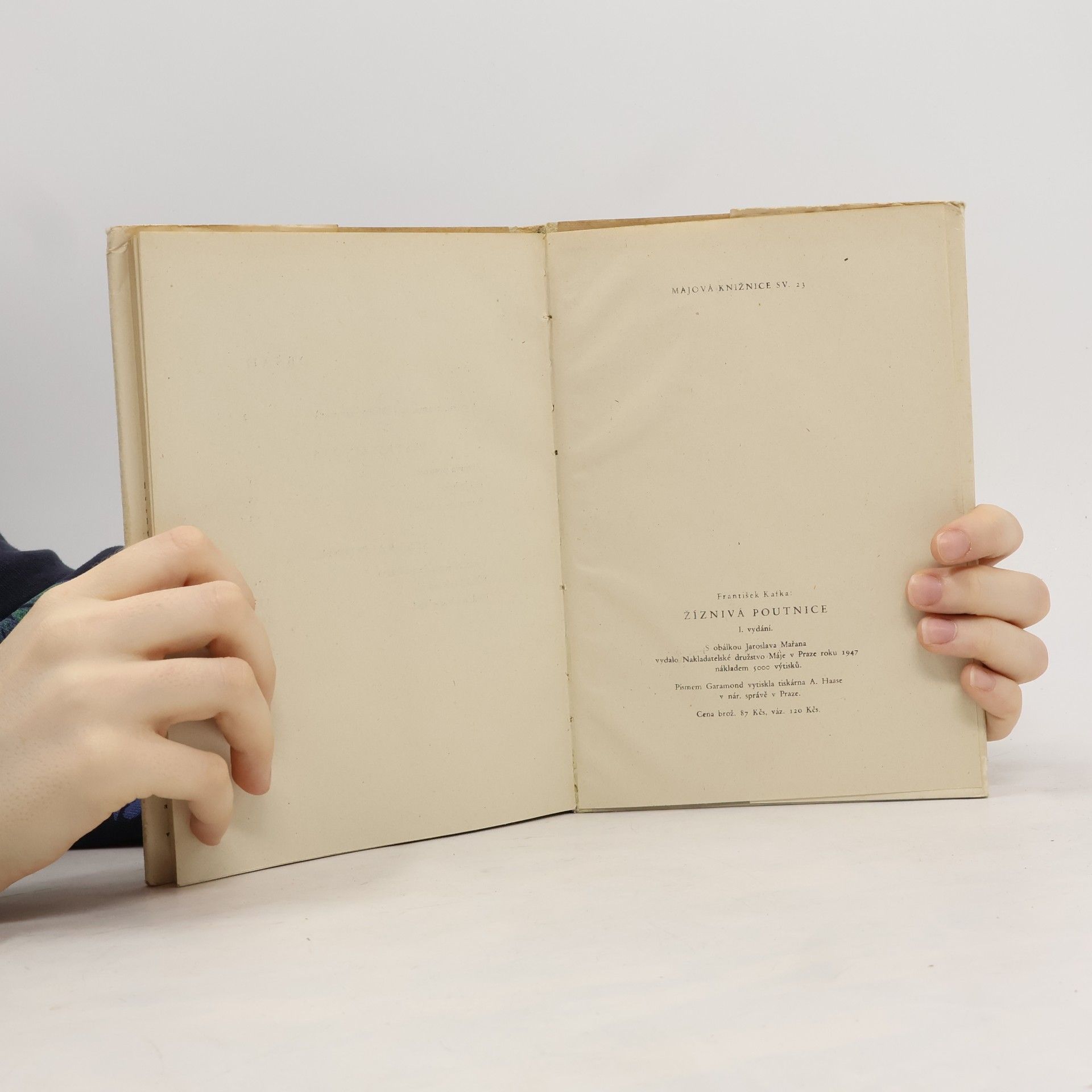 František Kafka Žíznivá poutnice