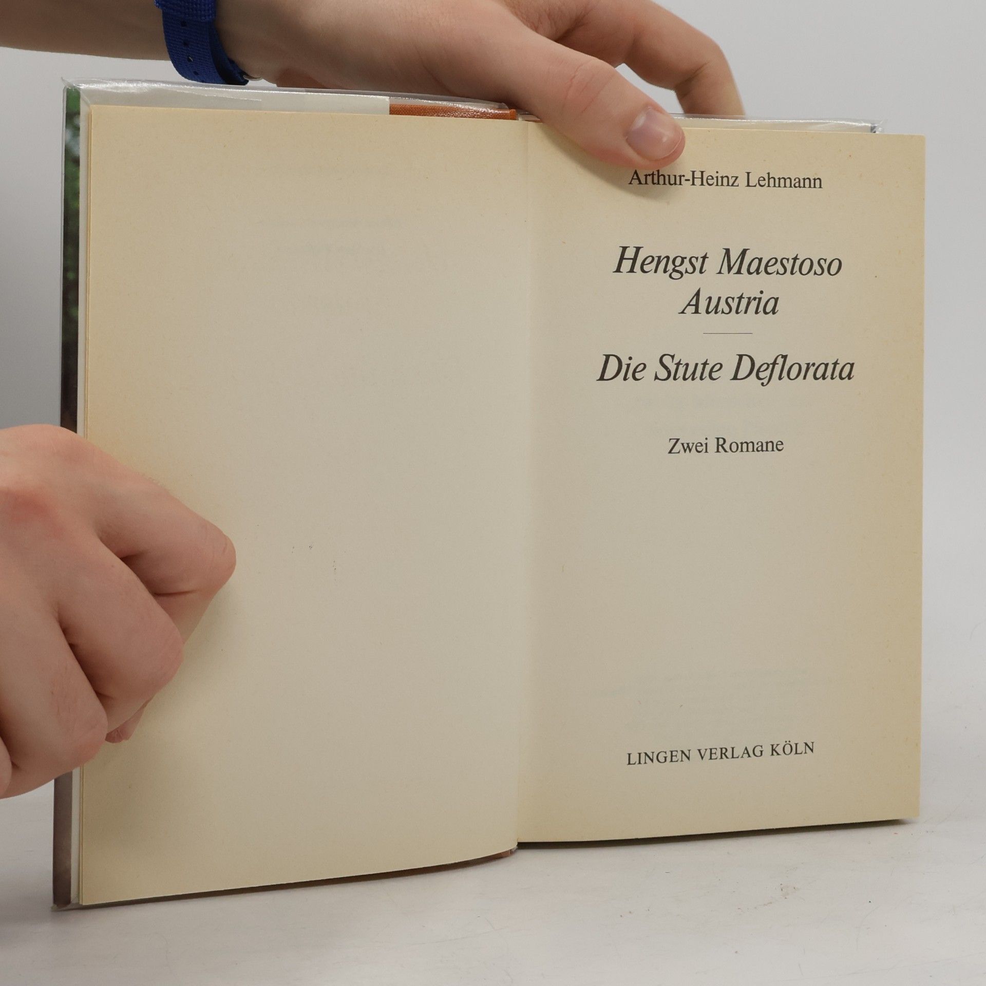 Arthur-Heinz Lehmann Hengst Maestoso Austria