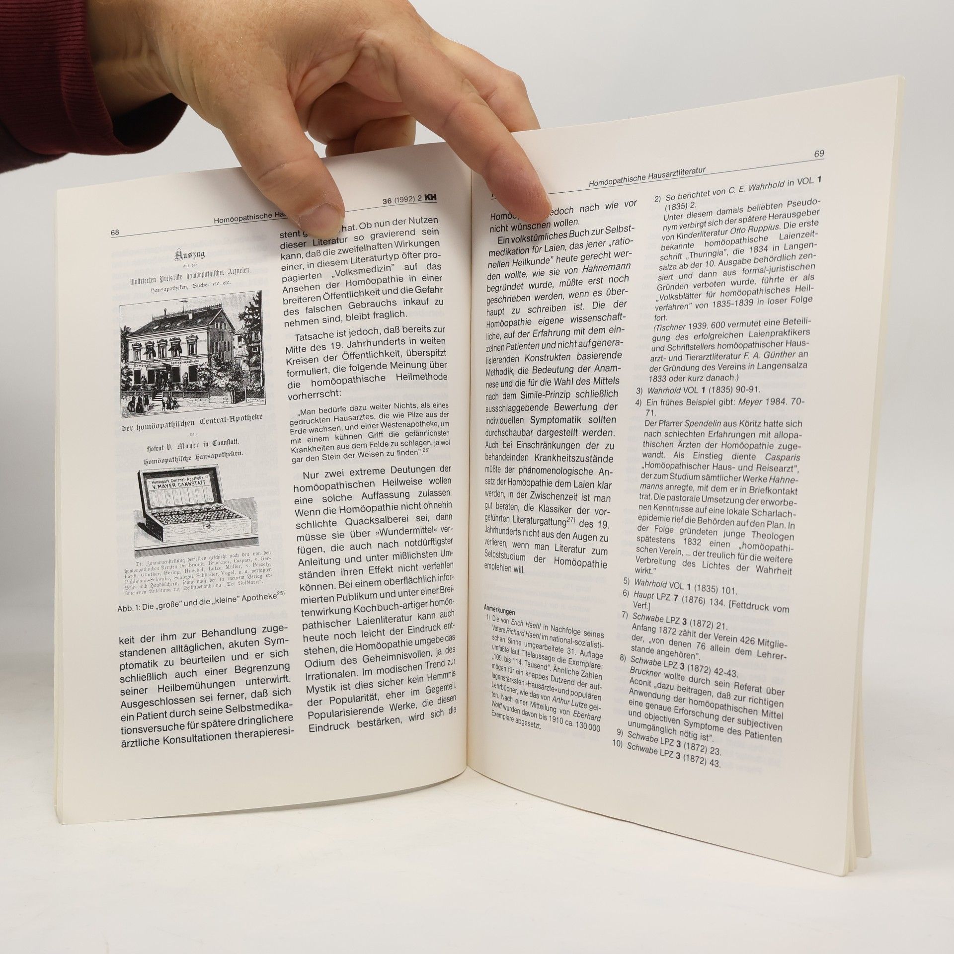 Thomas Genneper Zeitschrift für klassische Homöopathie 2/1992