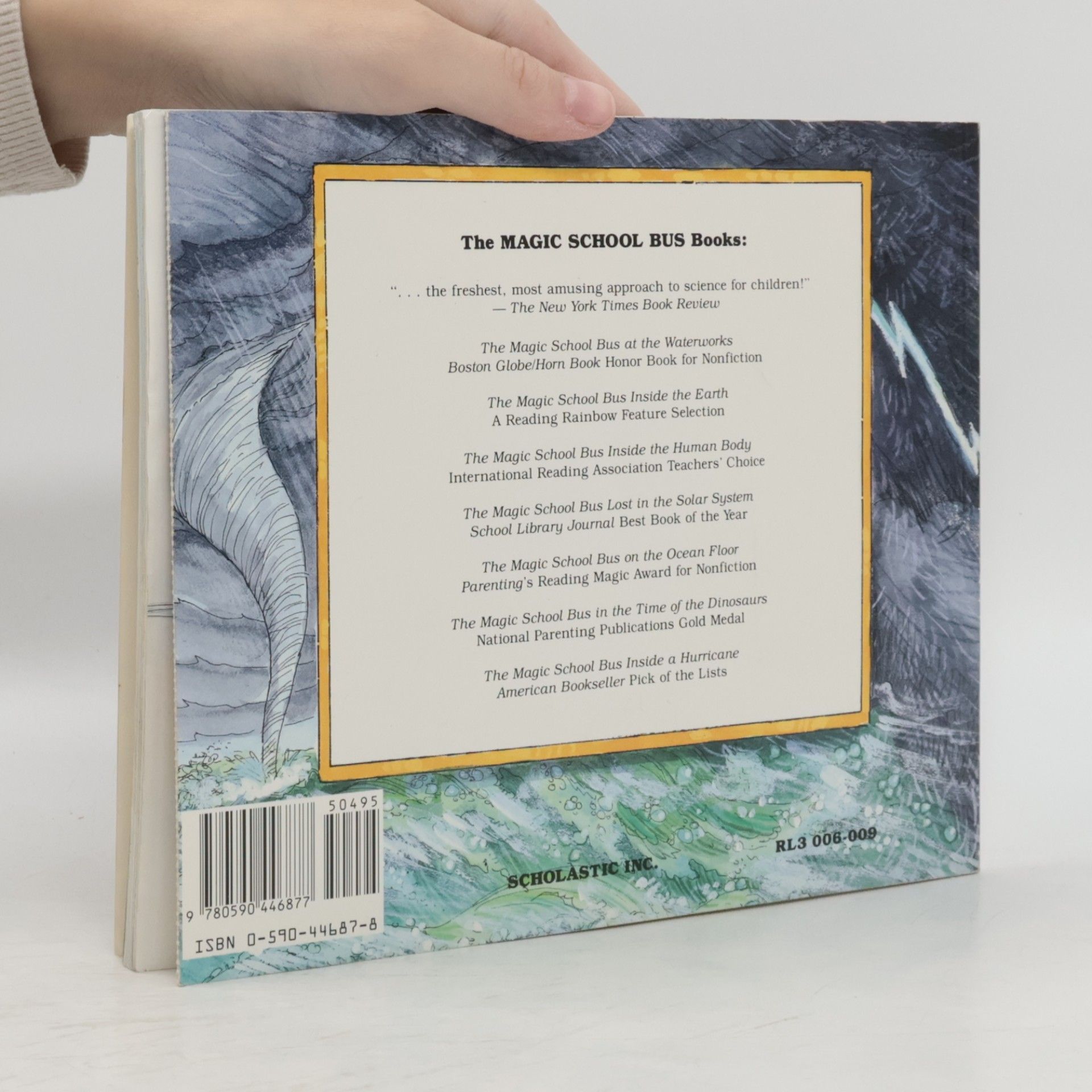 Joanna Cole The Magic School Bus Inside a Hurricane