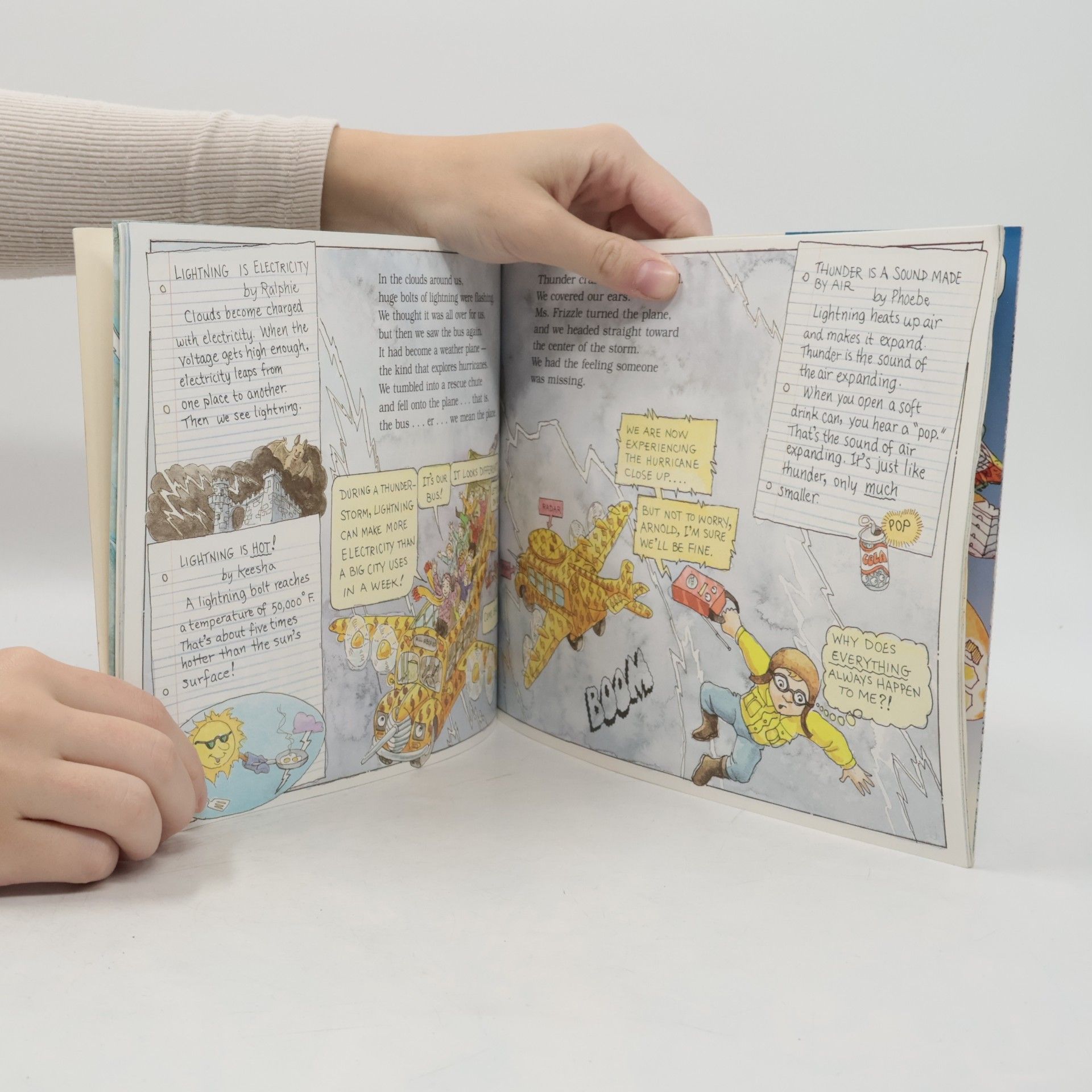 Joanna Cole The Magic School Bus Inside a Hurricane