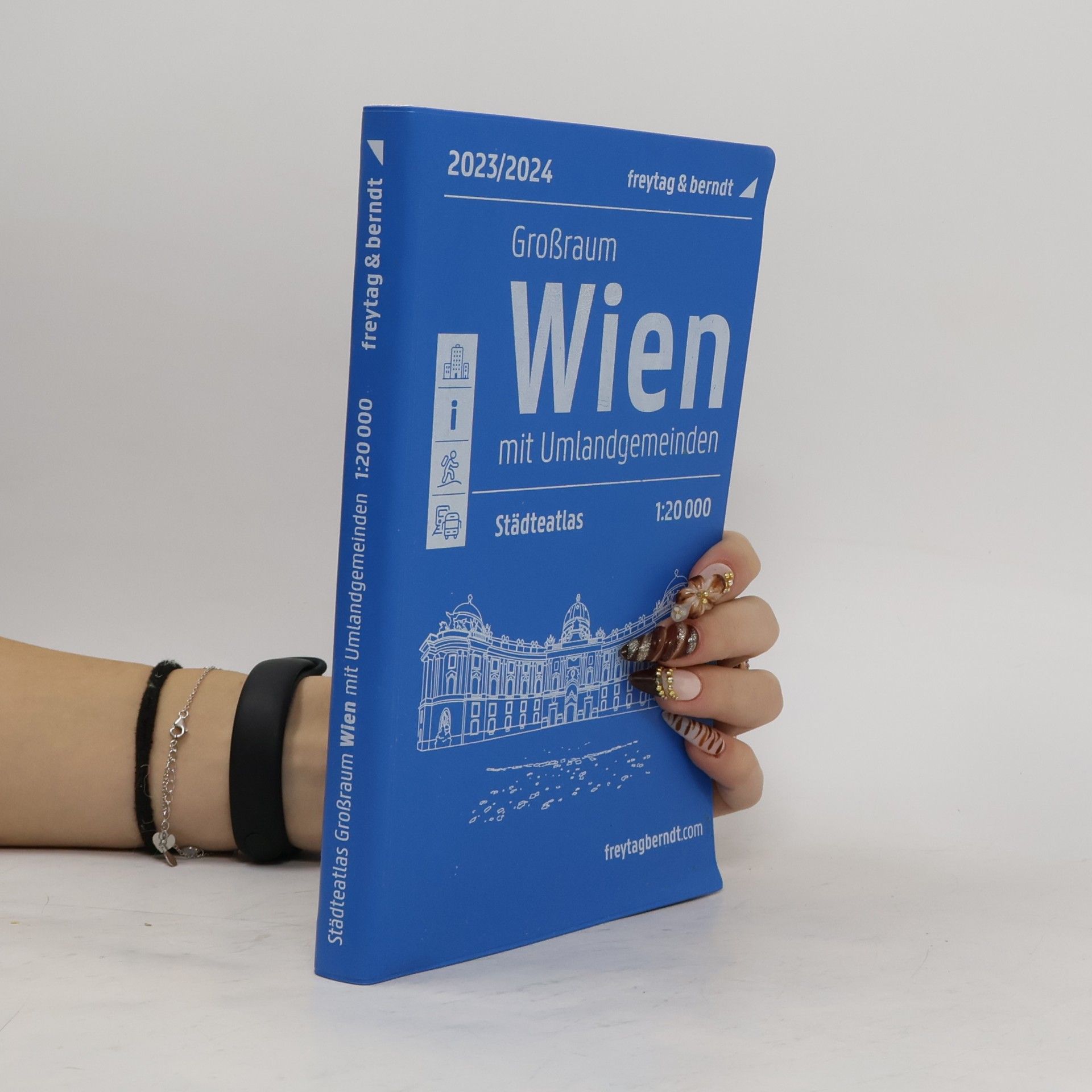 Freytag&Berndt Wien Großraum, Städteatlas 1:20.000, 2023/2024, freytag & berndt