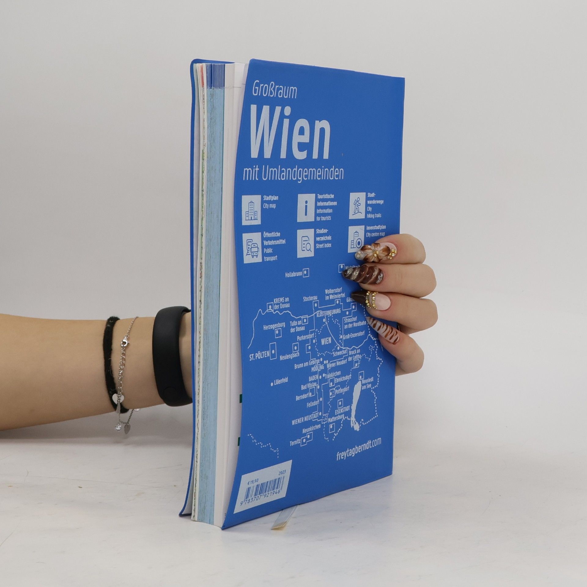 Freytag&Berndt Wien Großraum, Städteatlas 1:20.000, 2023/2024, freytag & berndt