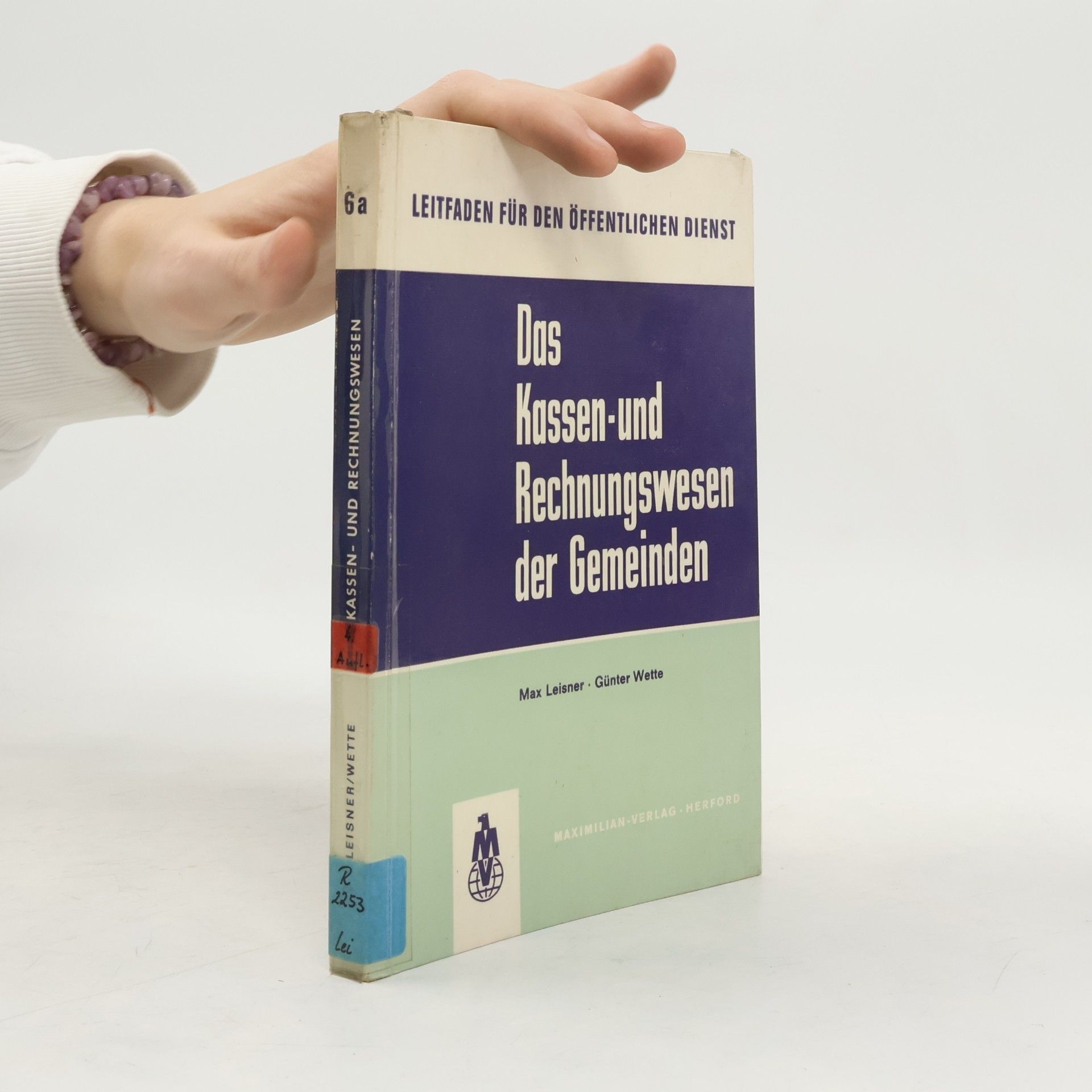 Max Leisner Das Kassen- und Rechnungswesen der Gemeinden 6a