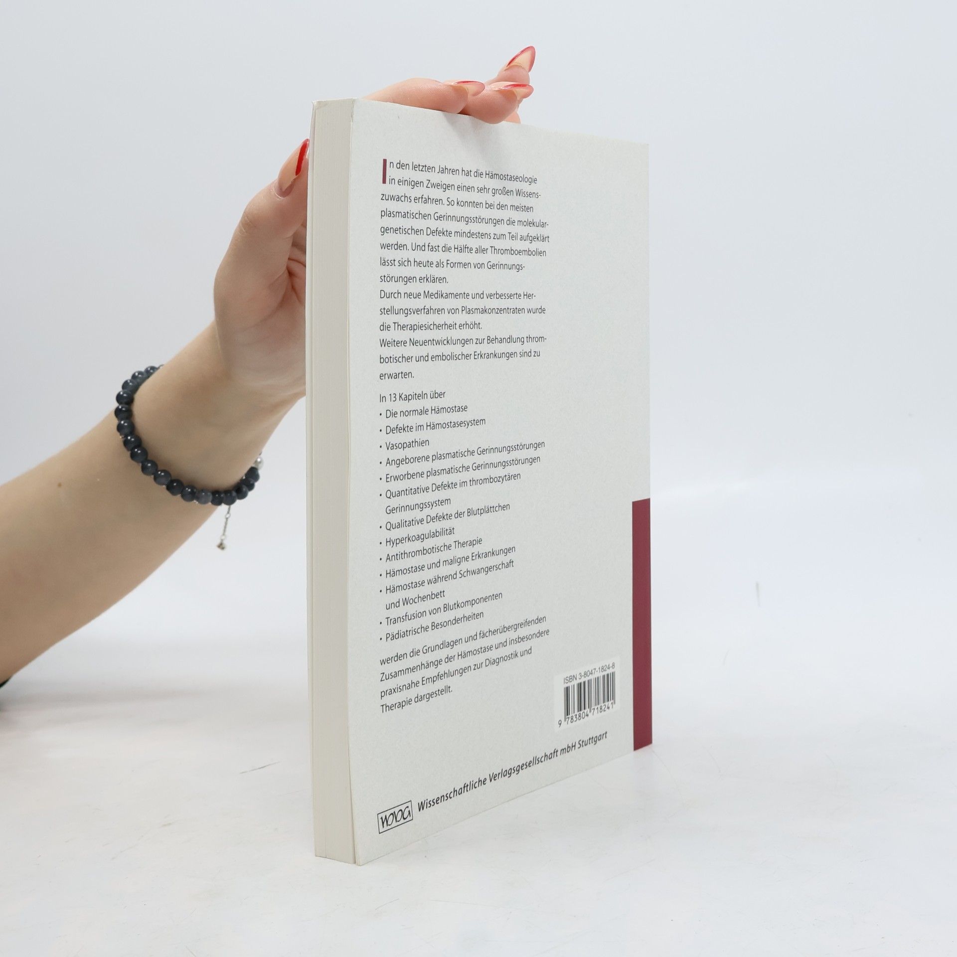 Erhard Hiller Hämorrhagische Diathese und Thrombose
