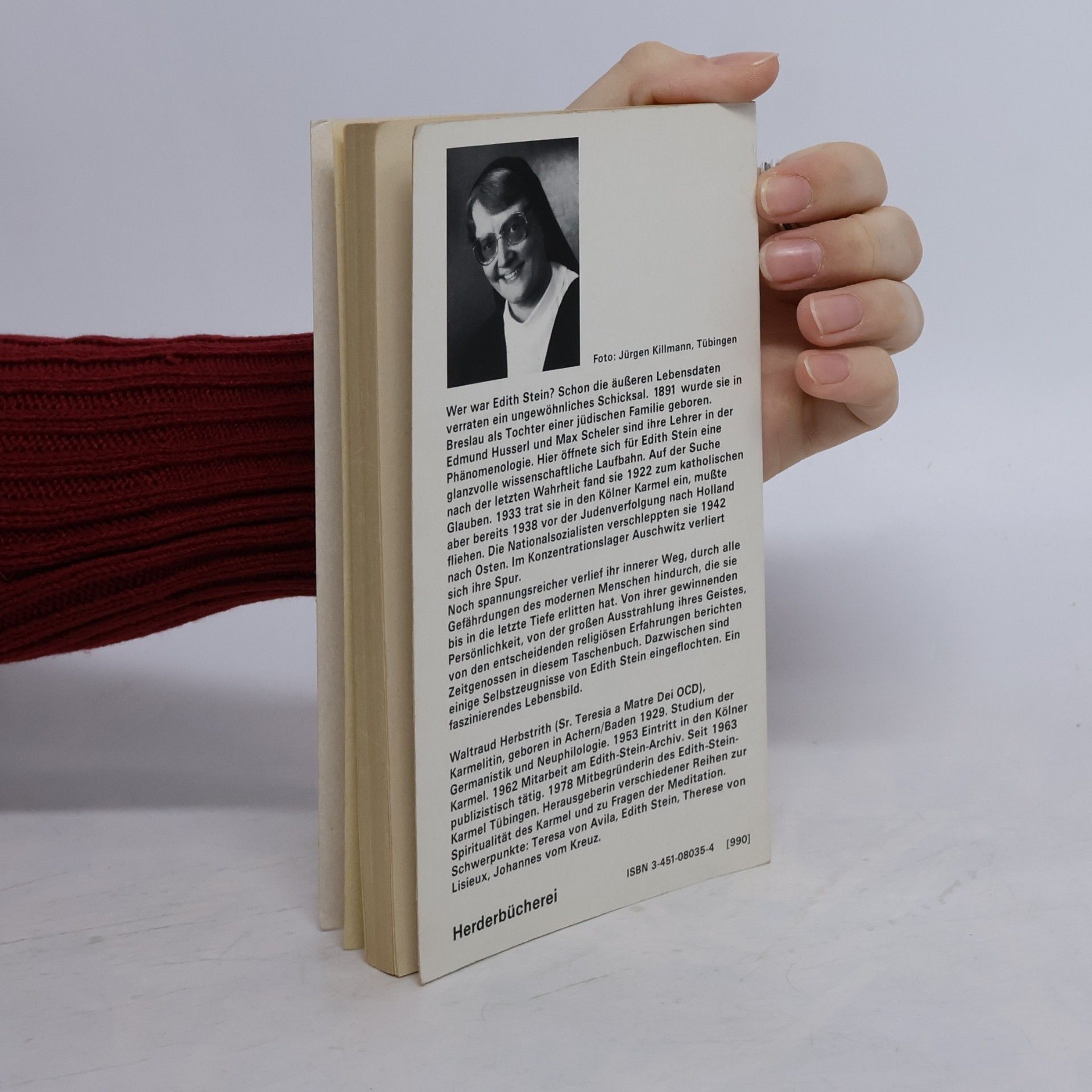 Waltraud Herbstrith Edith Stein
