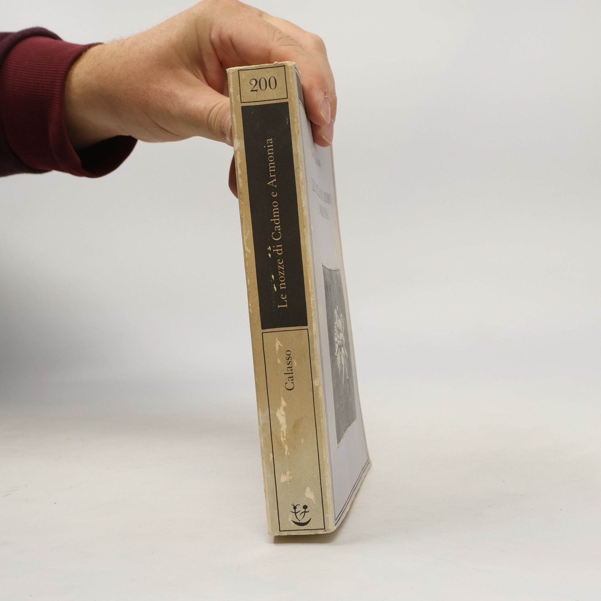 Roberto Calasso Biblioteca Adelphi - 200: Le nozze di Cadmo e Armonia