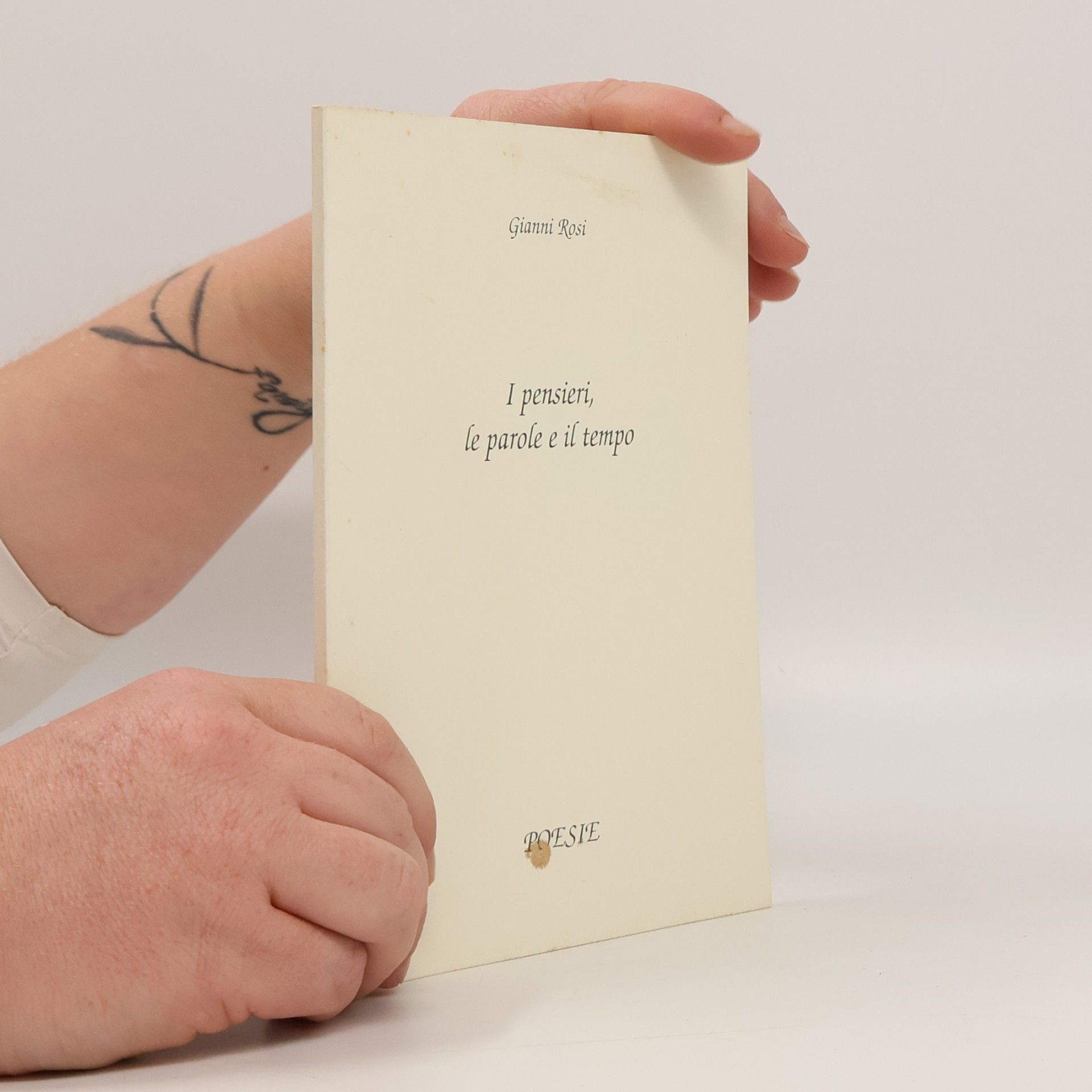 I pensieri, le parole e il tempo
