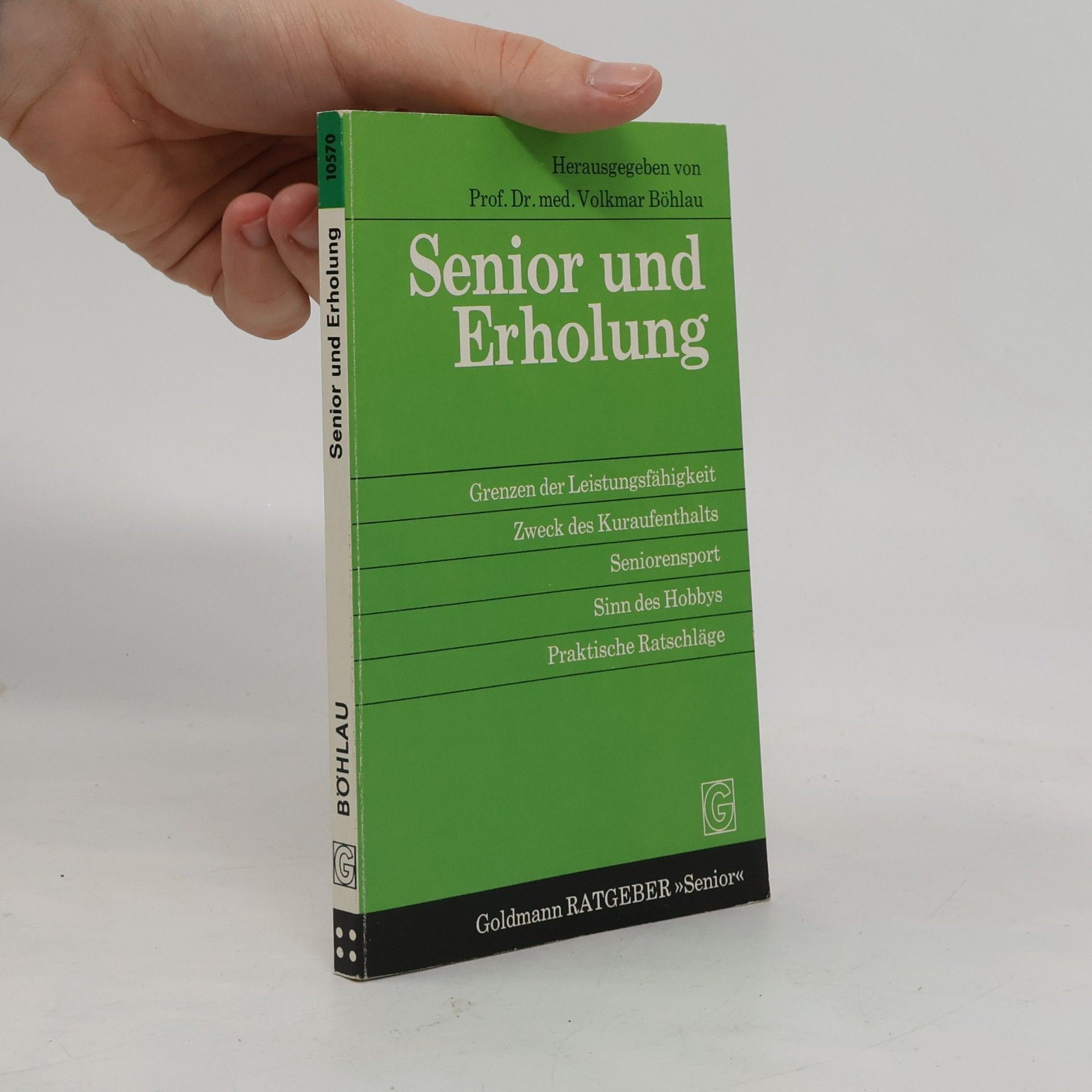 Senior und Erholung