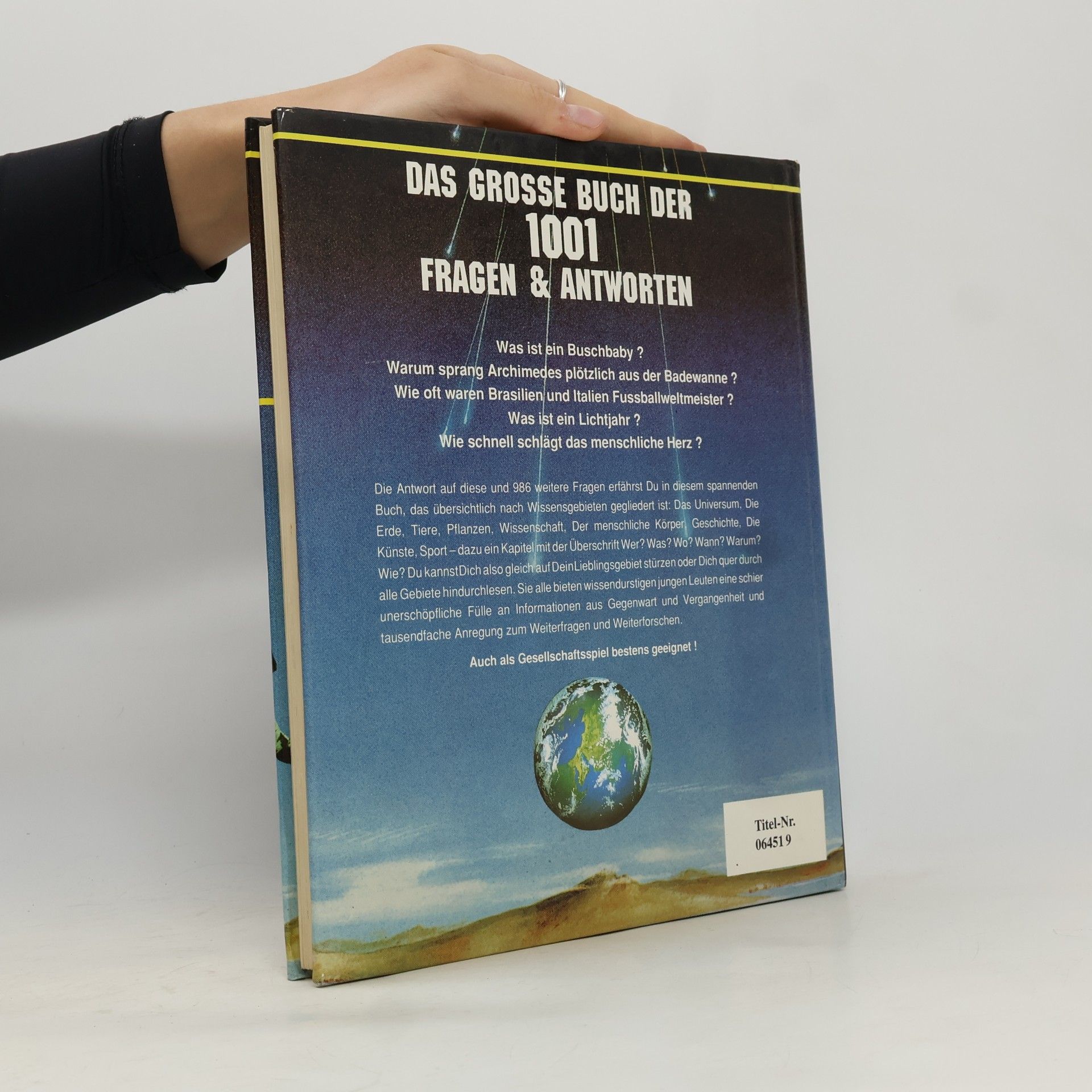 Neil Ardley Das grosse Buch der 1001 Fragen und Antworten