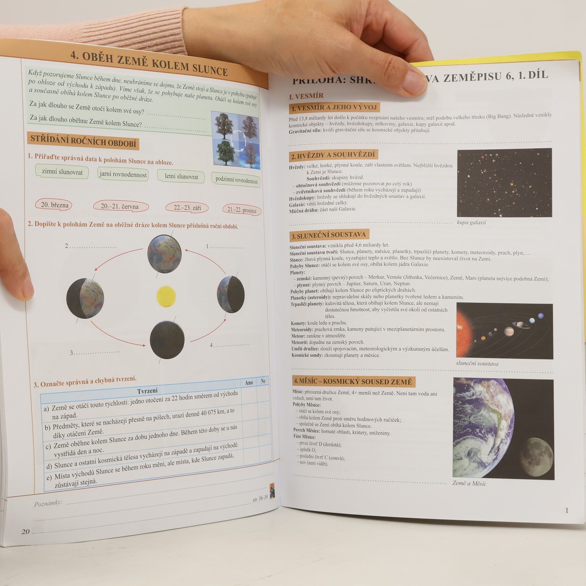 Svatopluk Novák Zeměpis 6: 1. díl, Vstupte na planetu Zemi