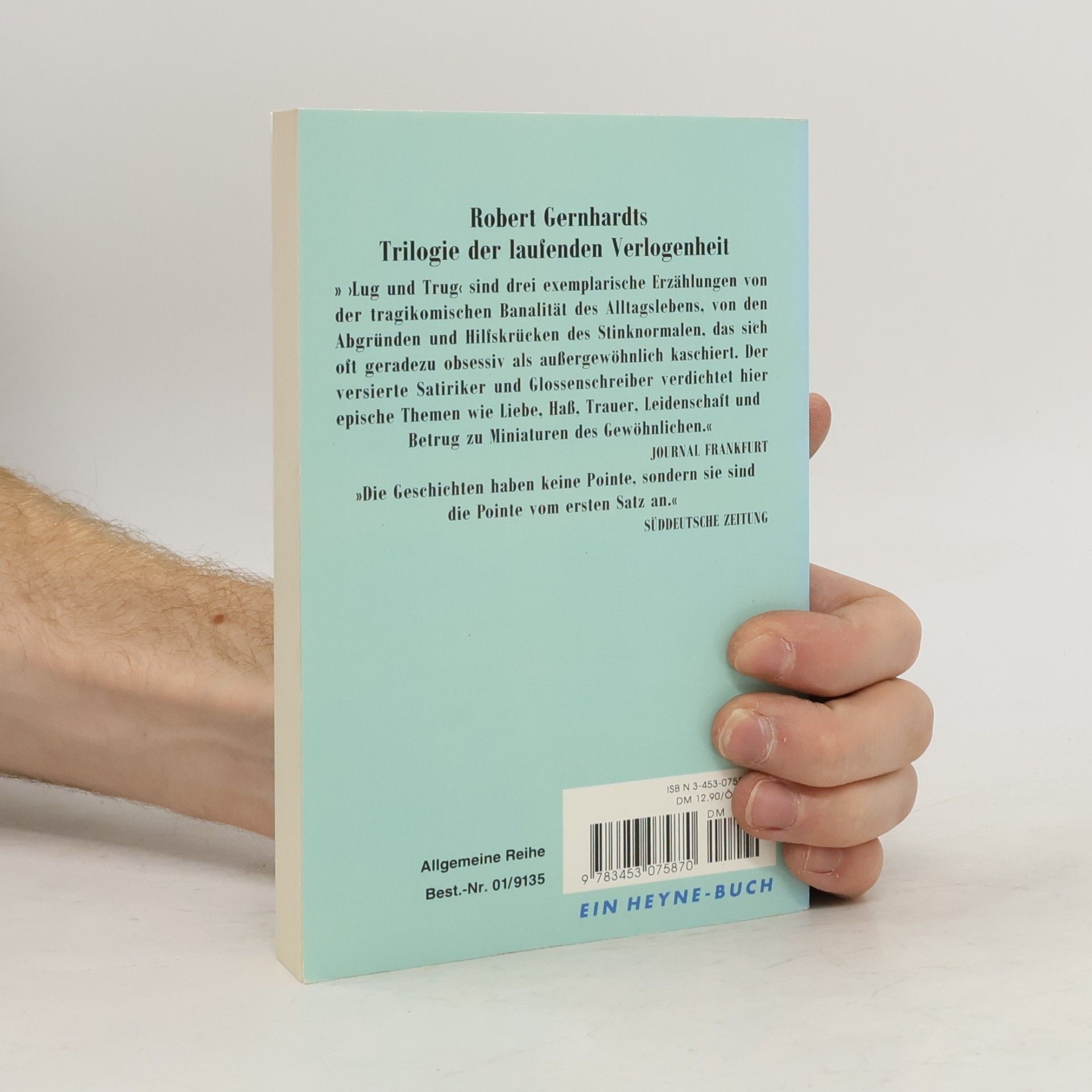 Robert Gernhardt Lug und Trug