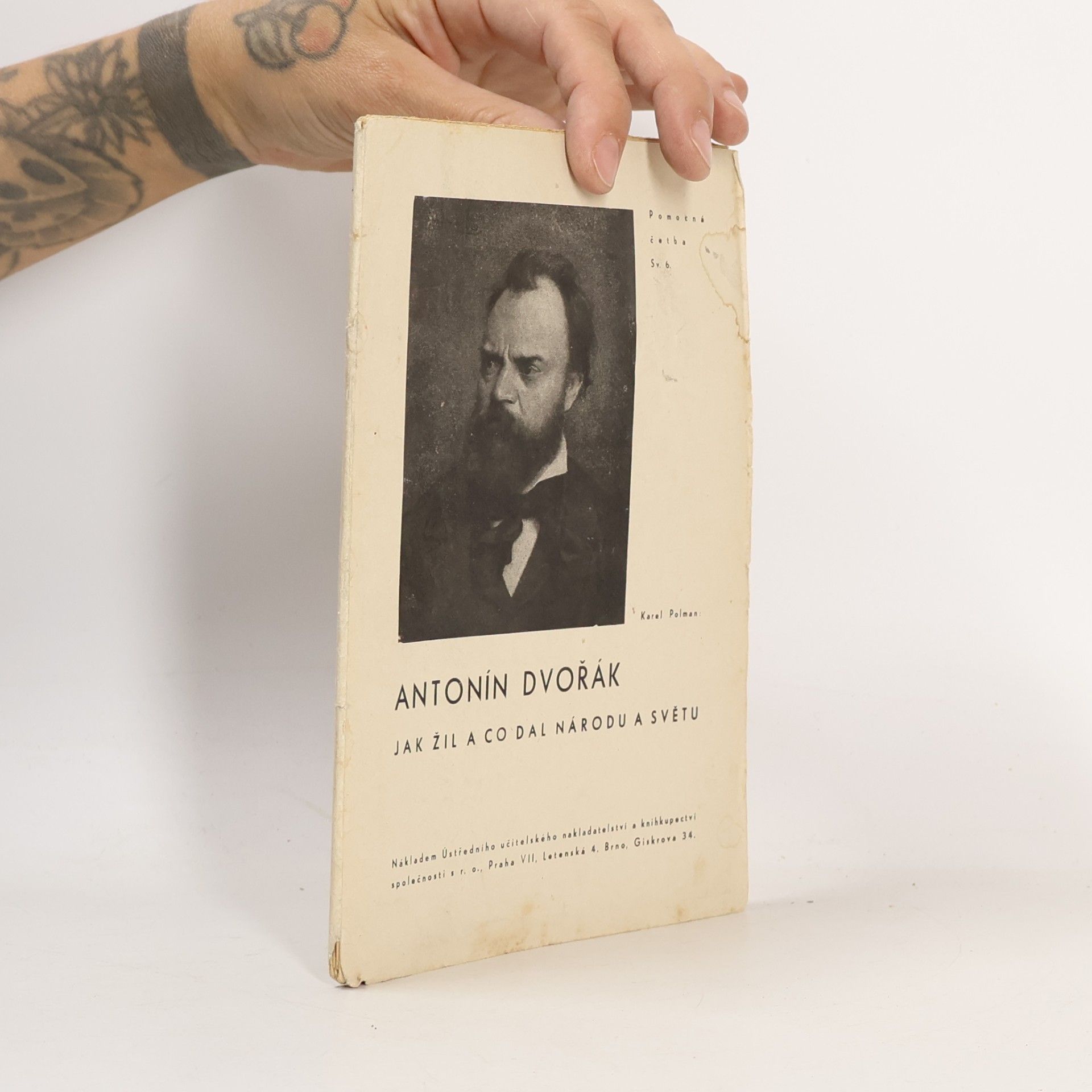 Antonín Dvořák, jak žil a co dal národu a světu
