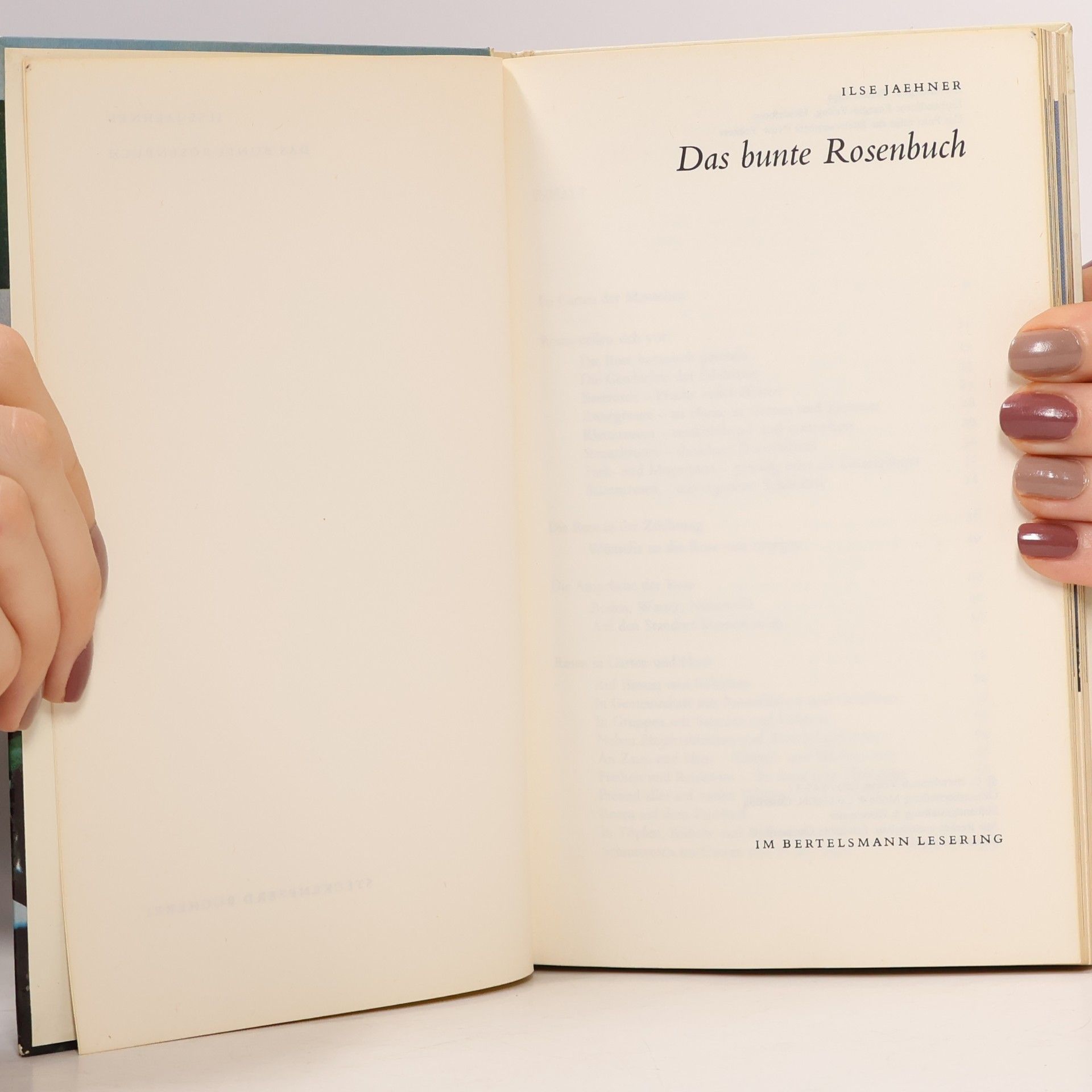 Ilse Jaehner Das bunte Rosenbuch