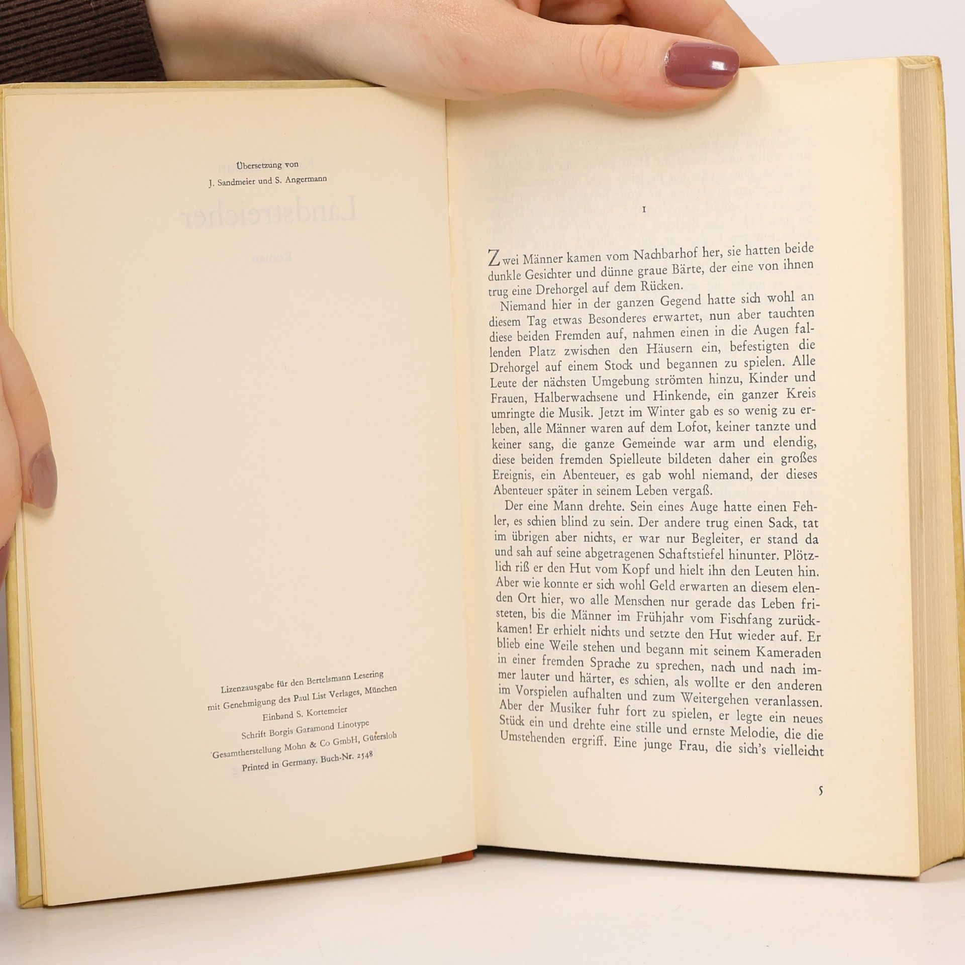 Knut Hamsun Landstreicher