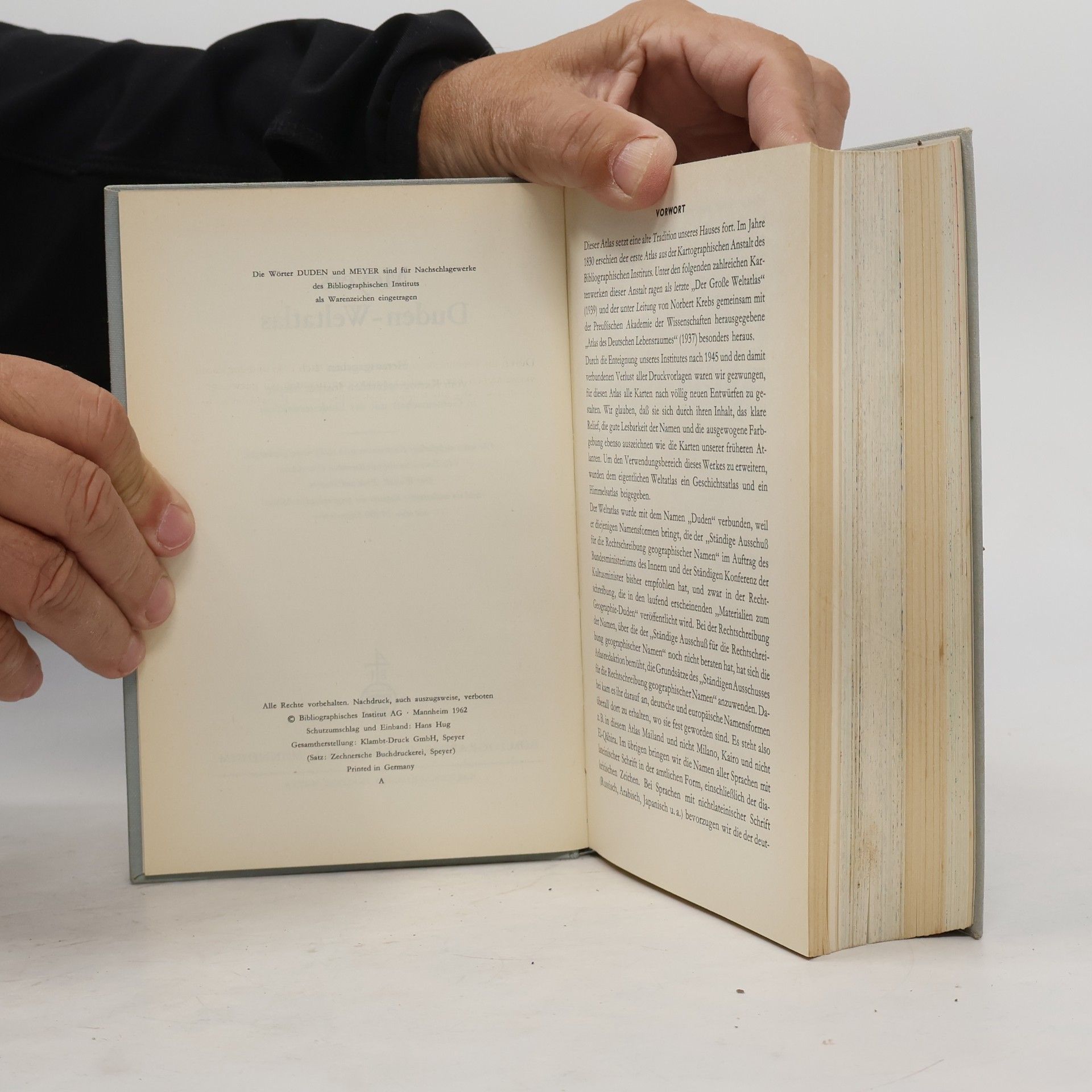 Various authors Meyers Duden-Weltatlas