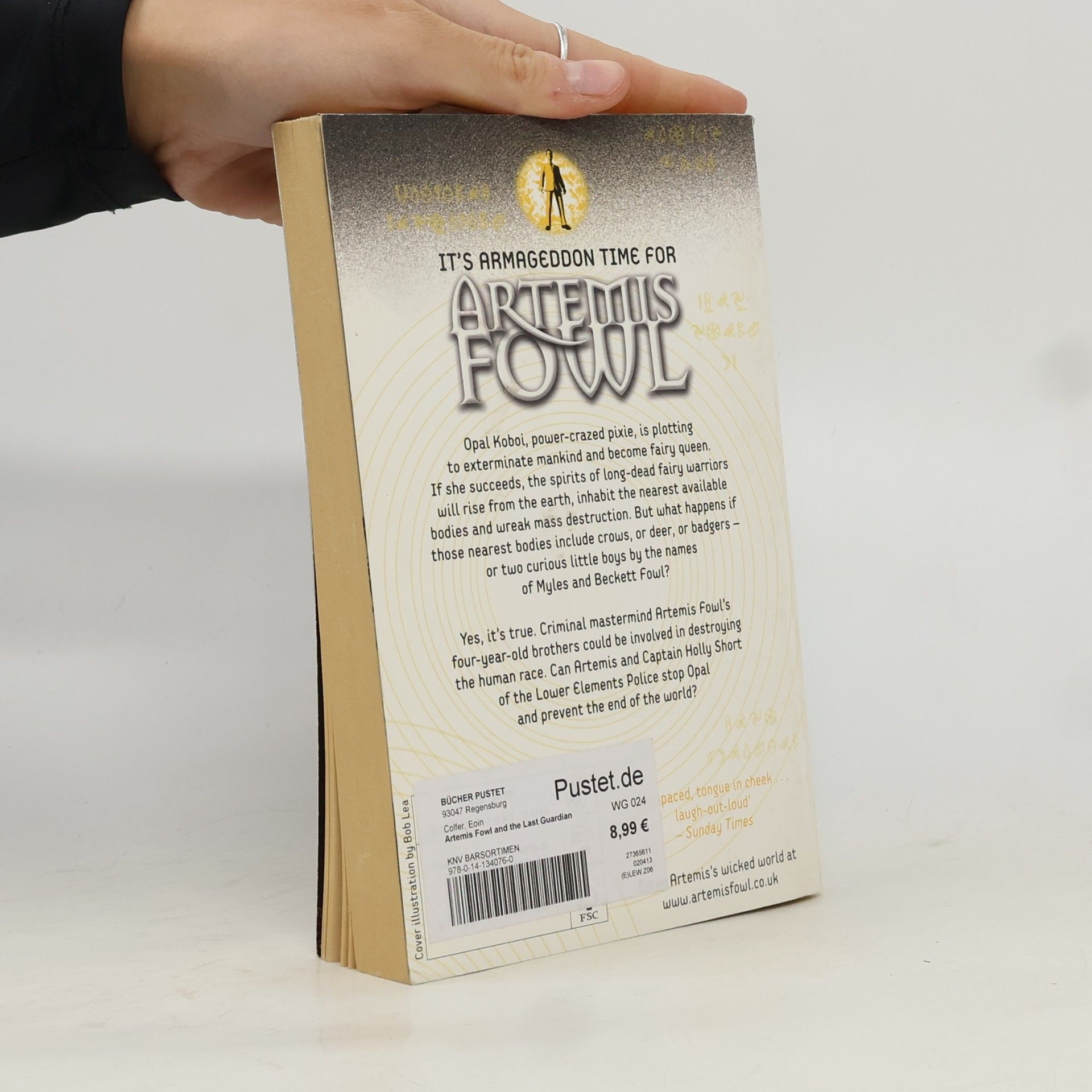 Eoin Colfer Artemis Fowl and the Last Guardian