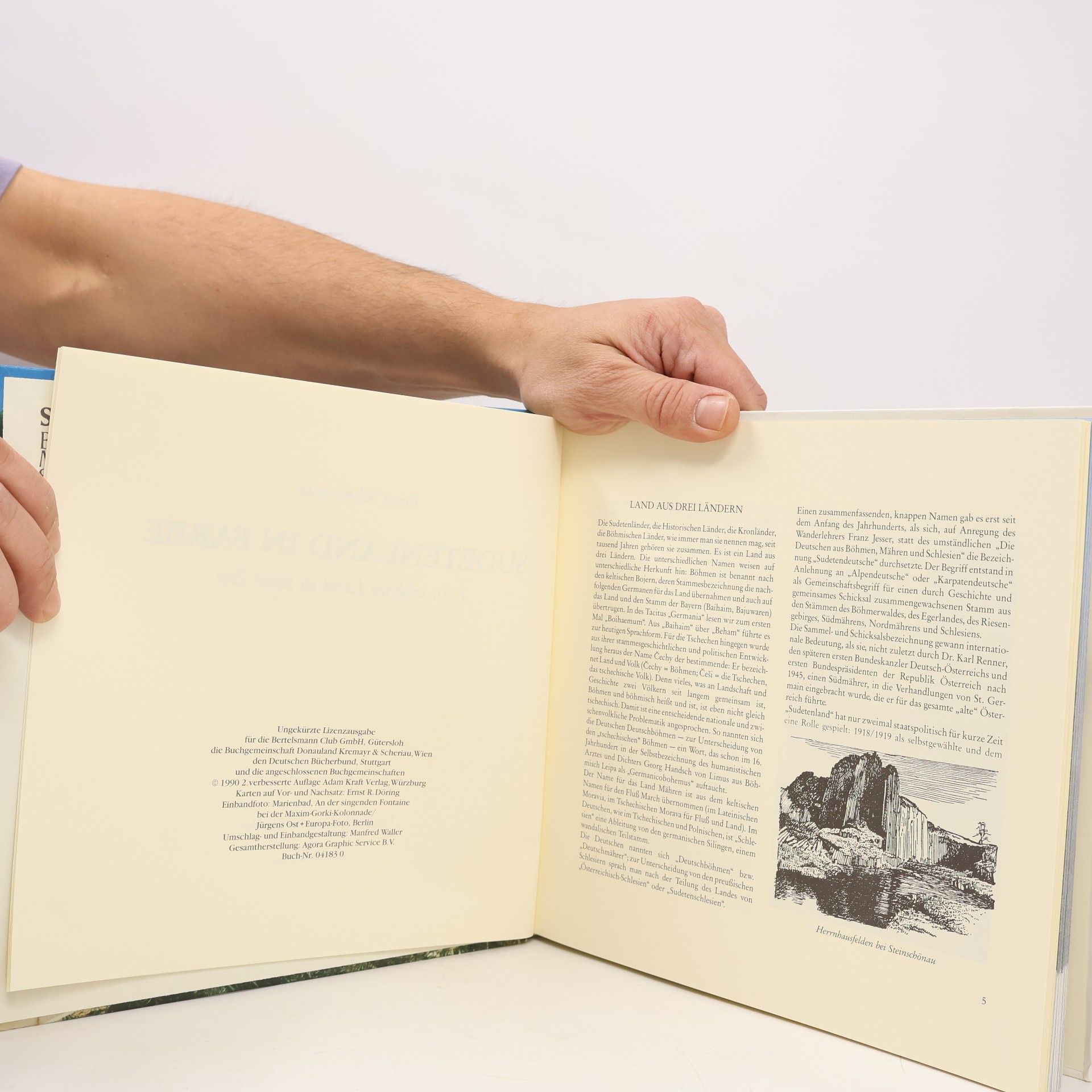 Ernst Schremmer Sudetenland in Farbe