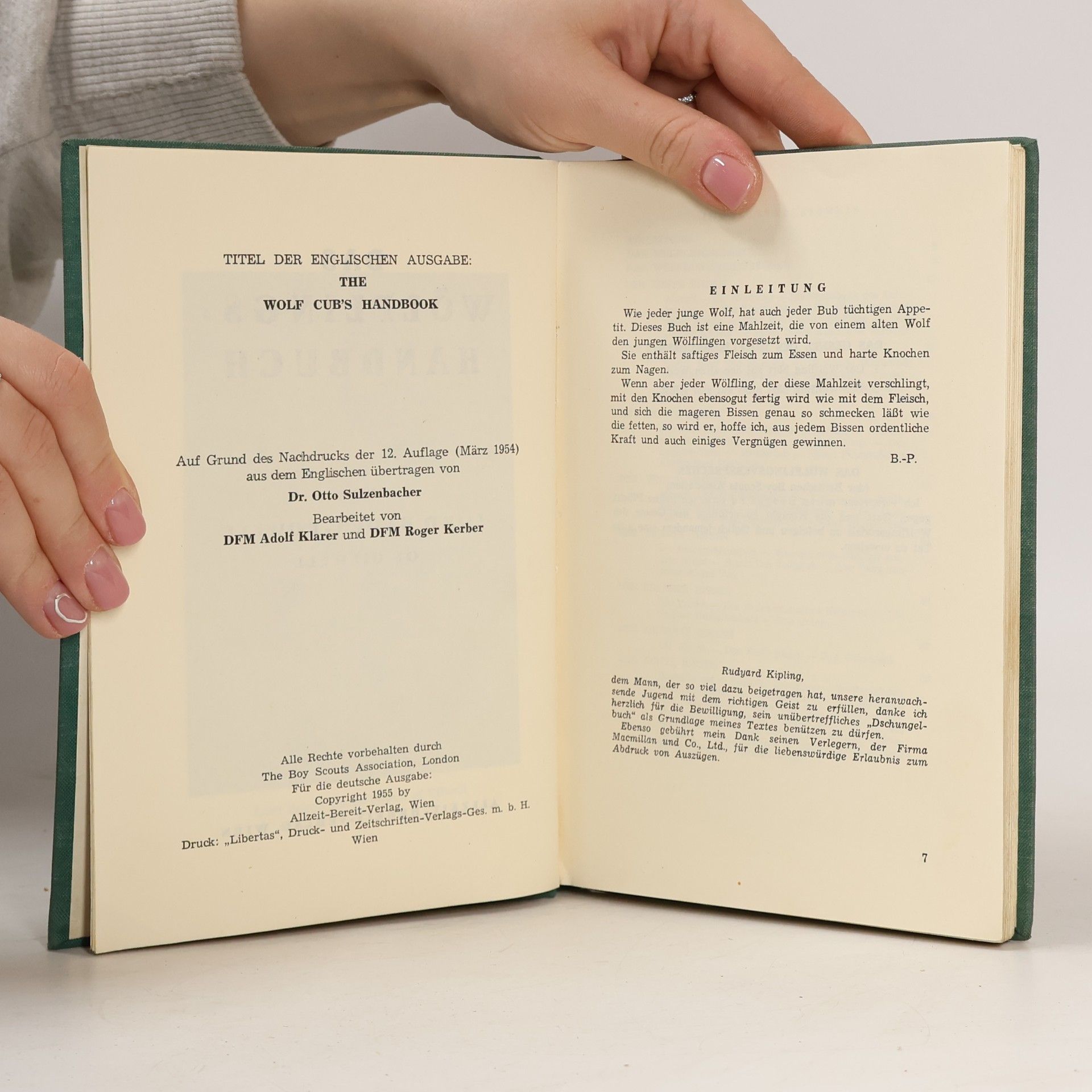 Baden-Powell Wölflingshandbuch