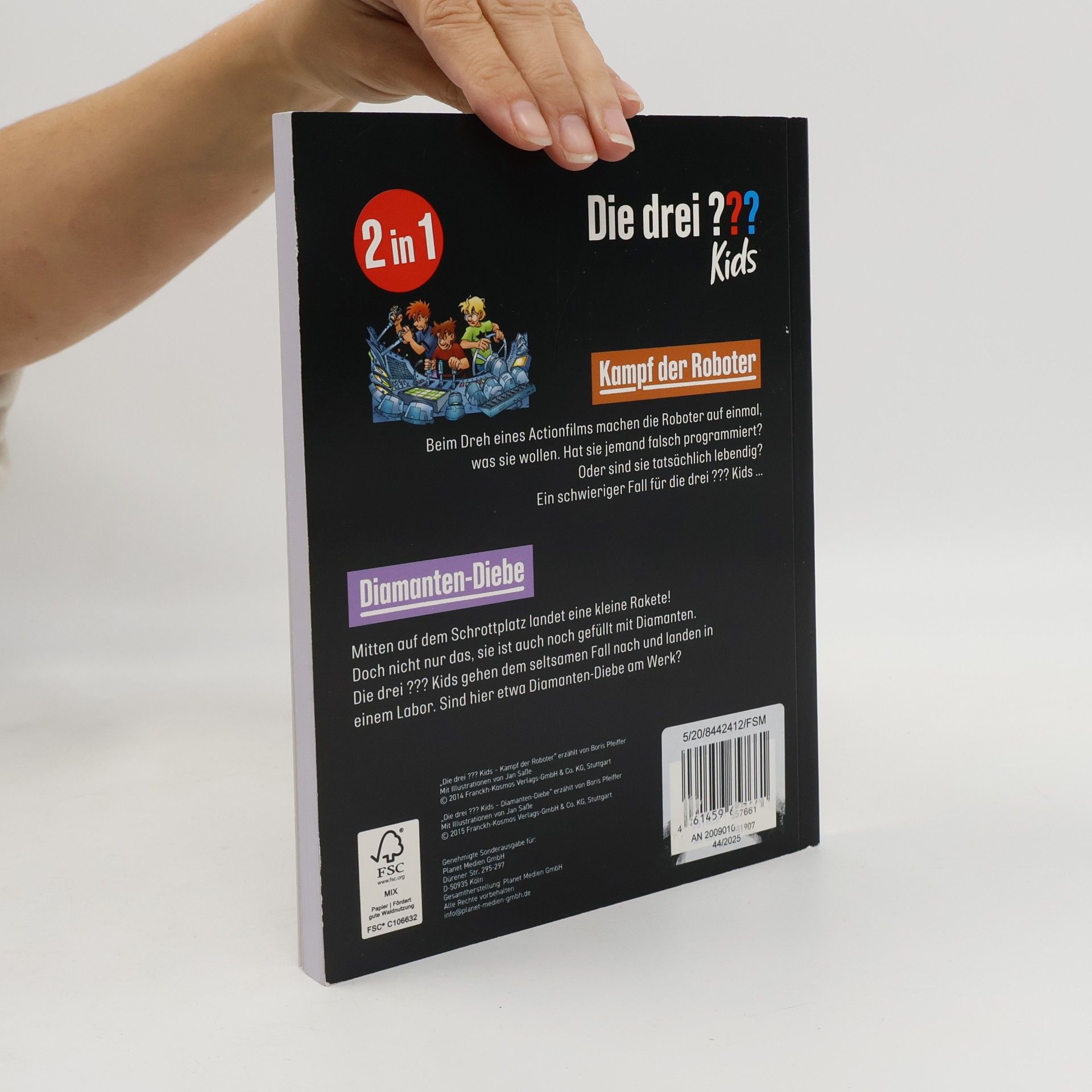 Autorenkollektiv Die drei ??? Kids. Kampf der Roboter. Diamanten-Diebe