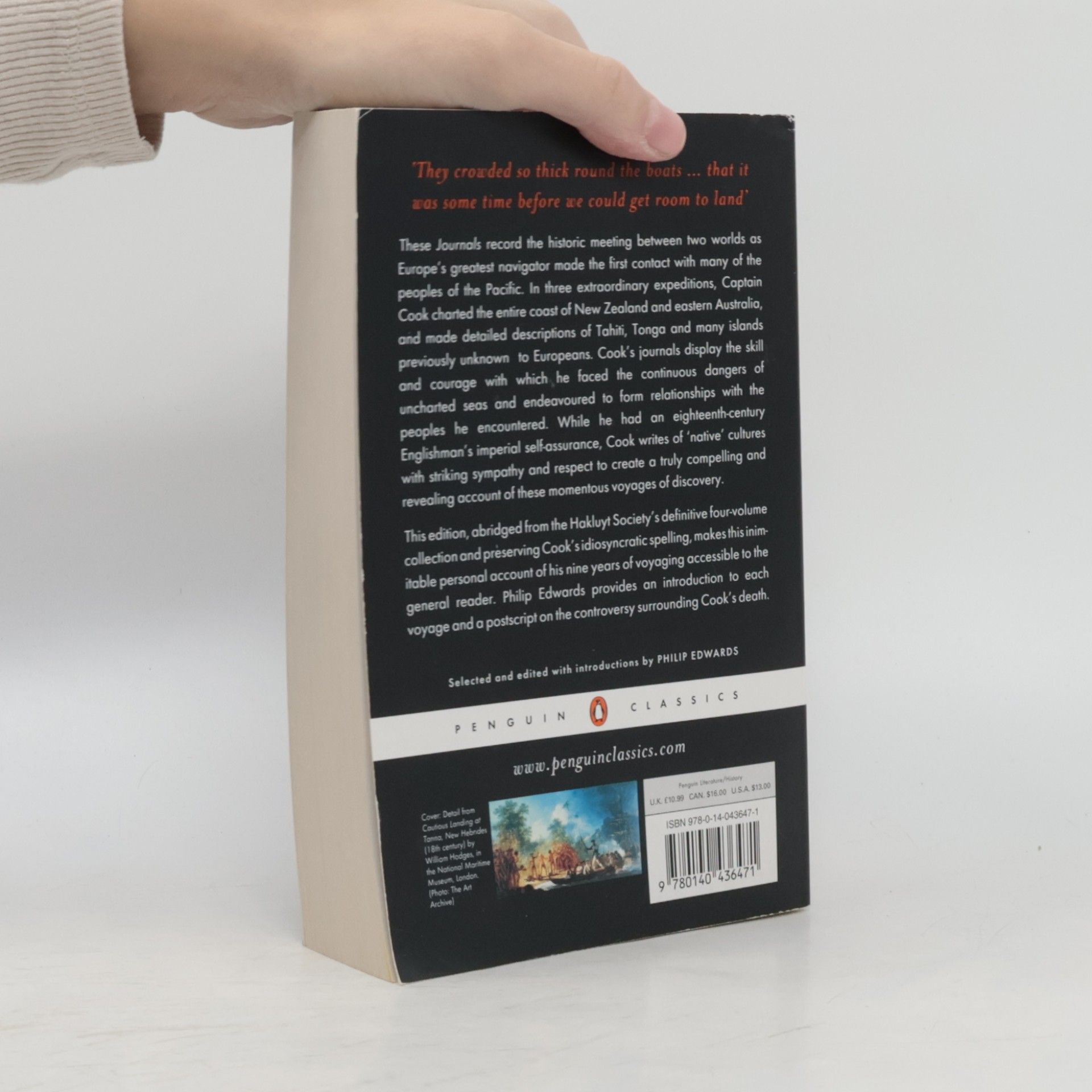 James Cook The Journals of Captain Cook