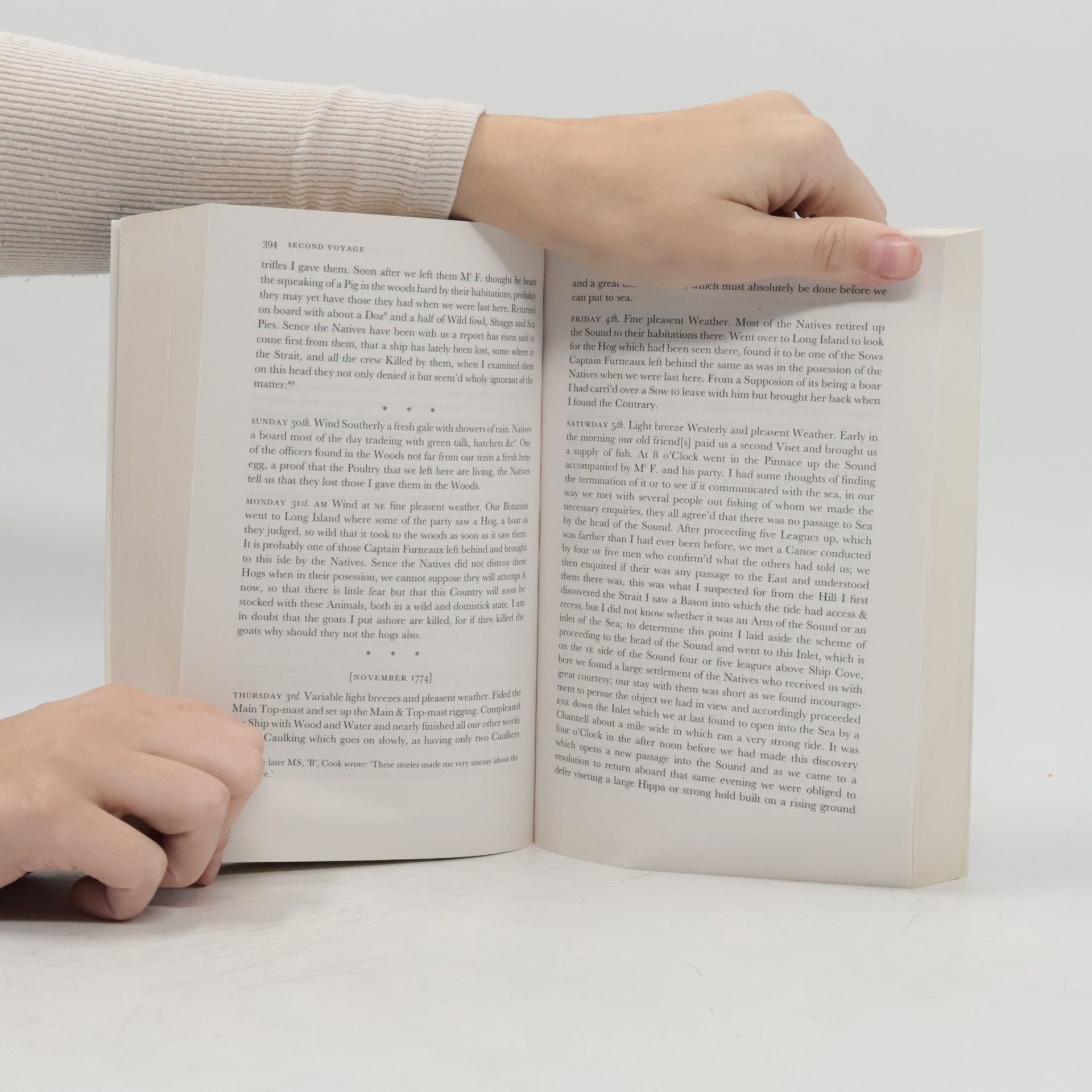 James Cook The Journals of Captain Cook