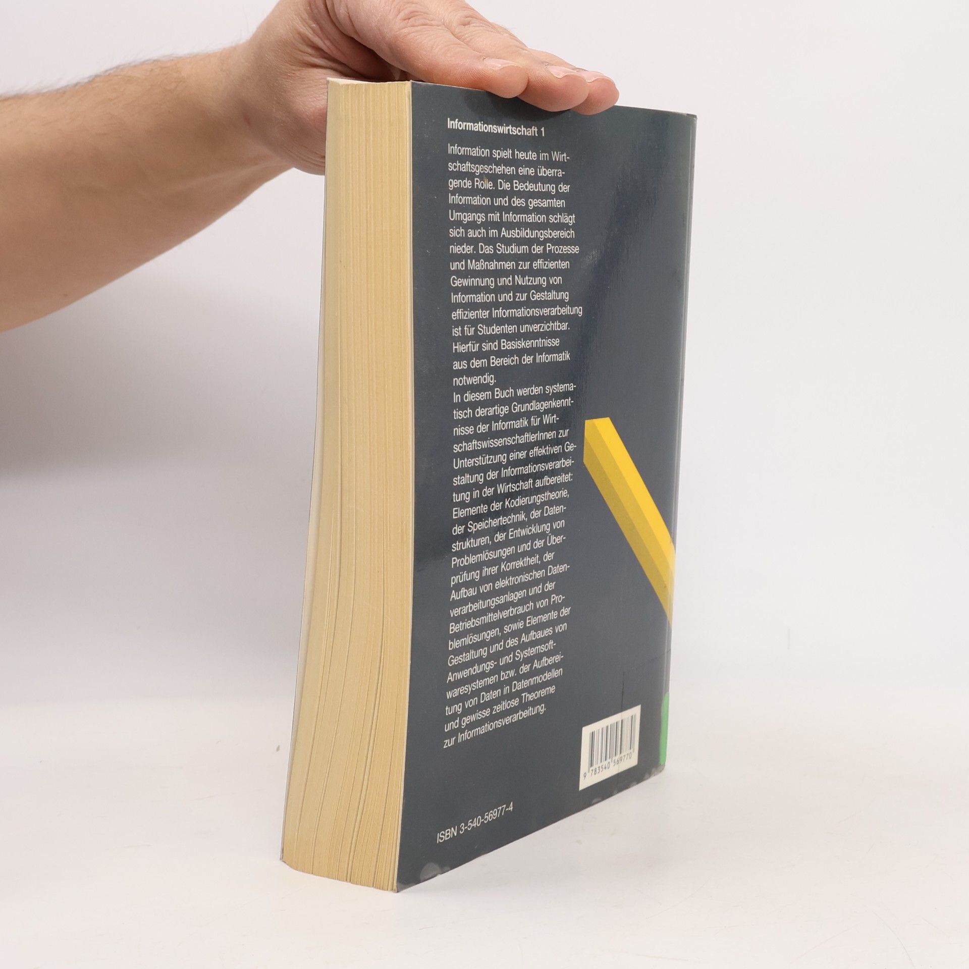 Wolfgang H. Janko Springer-Lehrbuch - 1: Informationswirtschaft
