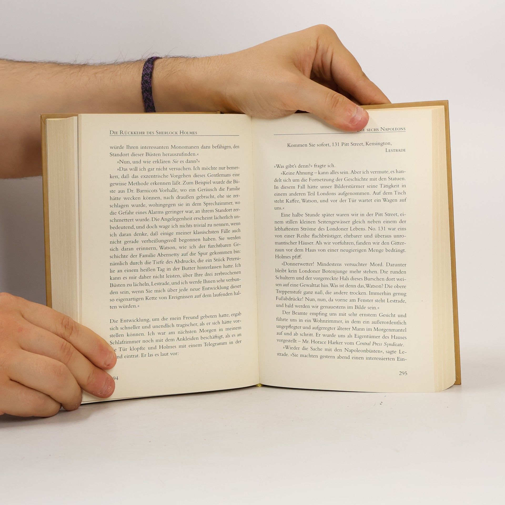 Arthur Conan Doyle Die Rückkehr des Sherlock Holmes