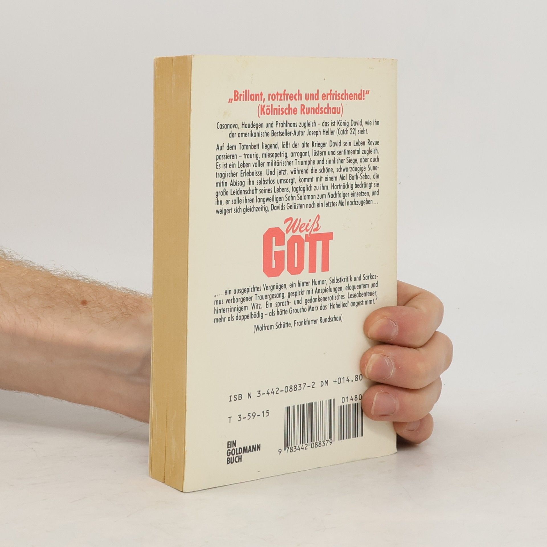 Joseph Heller Weiß Gott. Roman