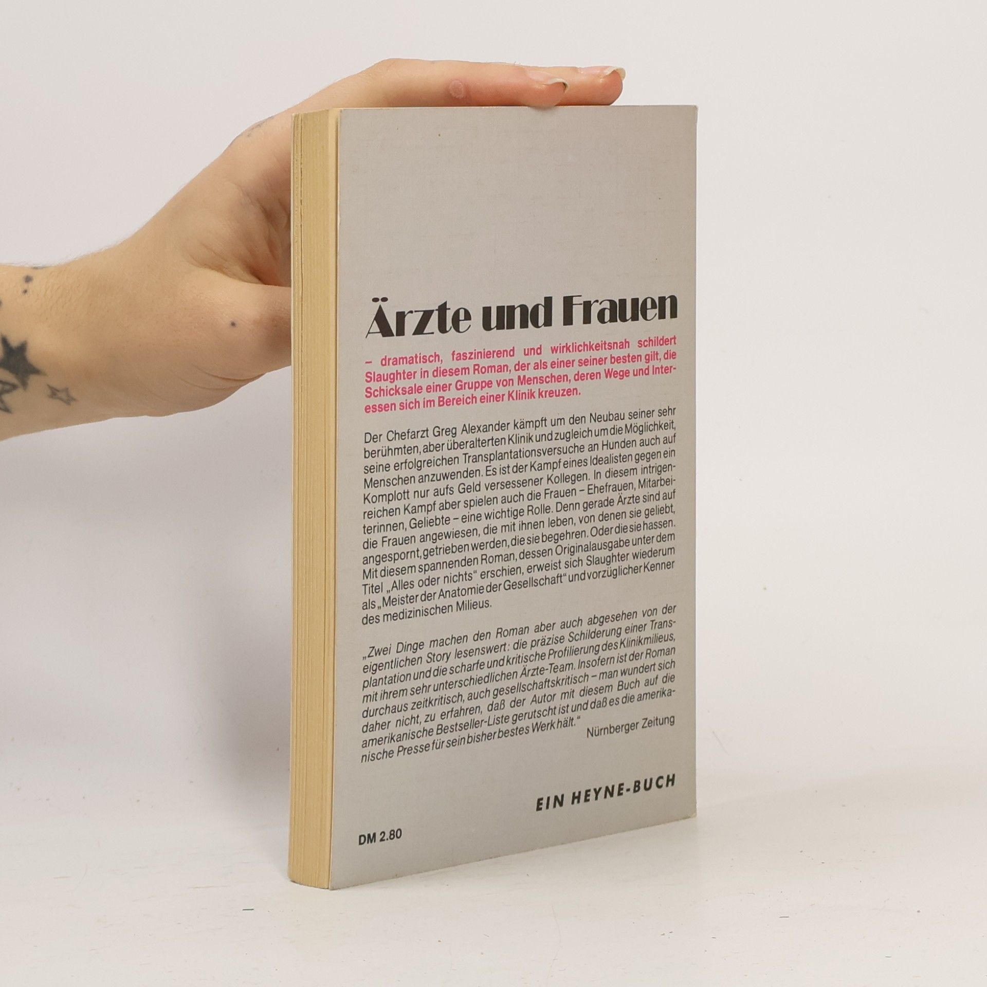 Frank Gill Slaughter Ärzte und Frauen